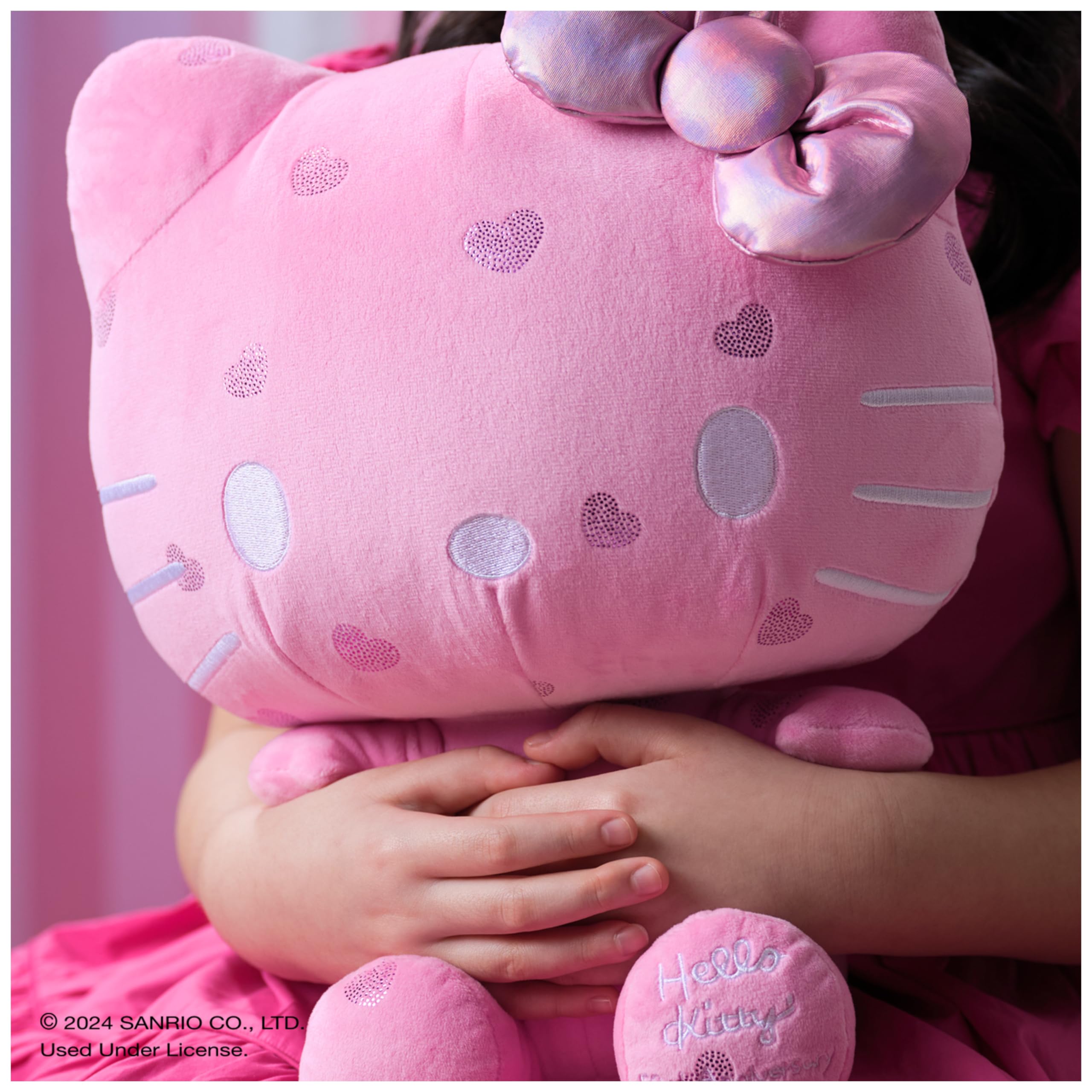Foto 4 pulgar | Peluche Gund Sanrio Hello Kitty 50 Aniversario 30 Cm - Venta Internacional.