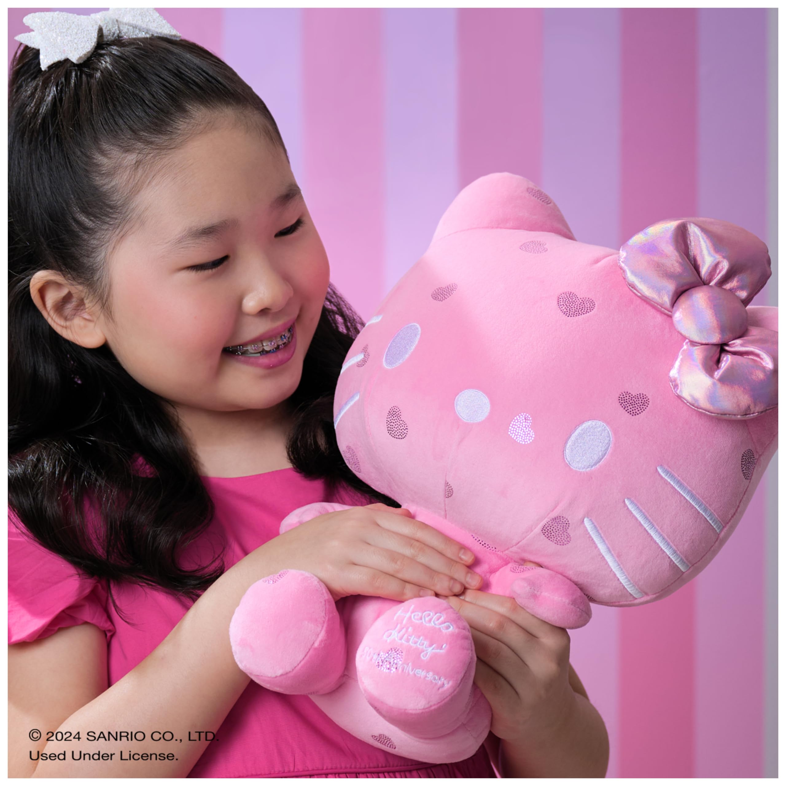 Foto 6 pulgar | Peluche Gund Sanrio Hello Kitty 50 Aniversario 30 Cm - Venta Internacional.
