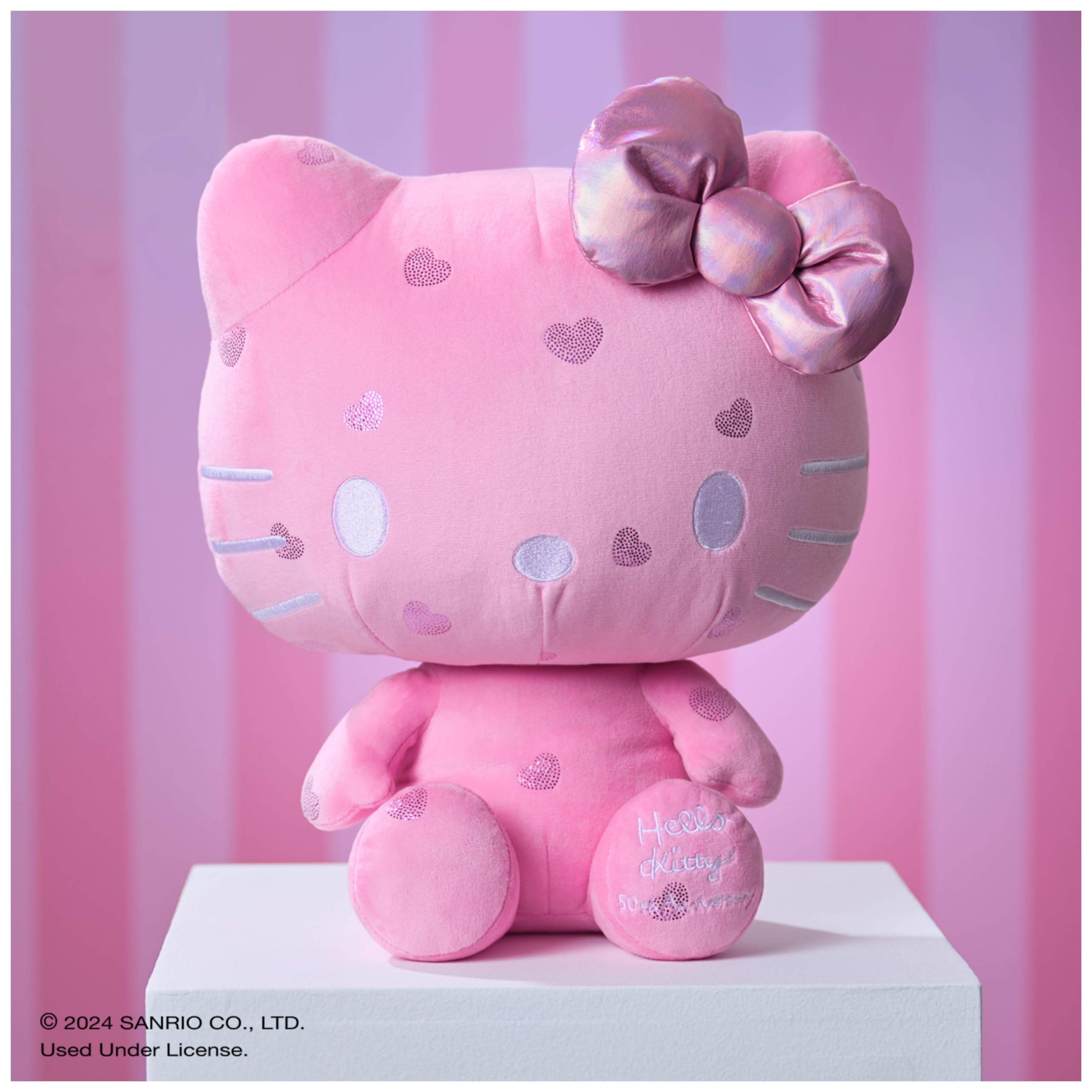 Foto 7 pulgar | Peluche Gund Sanrio Hello Kitty 50 Aniversario 30 Cm - Venta Internacional.