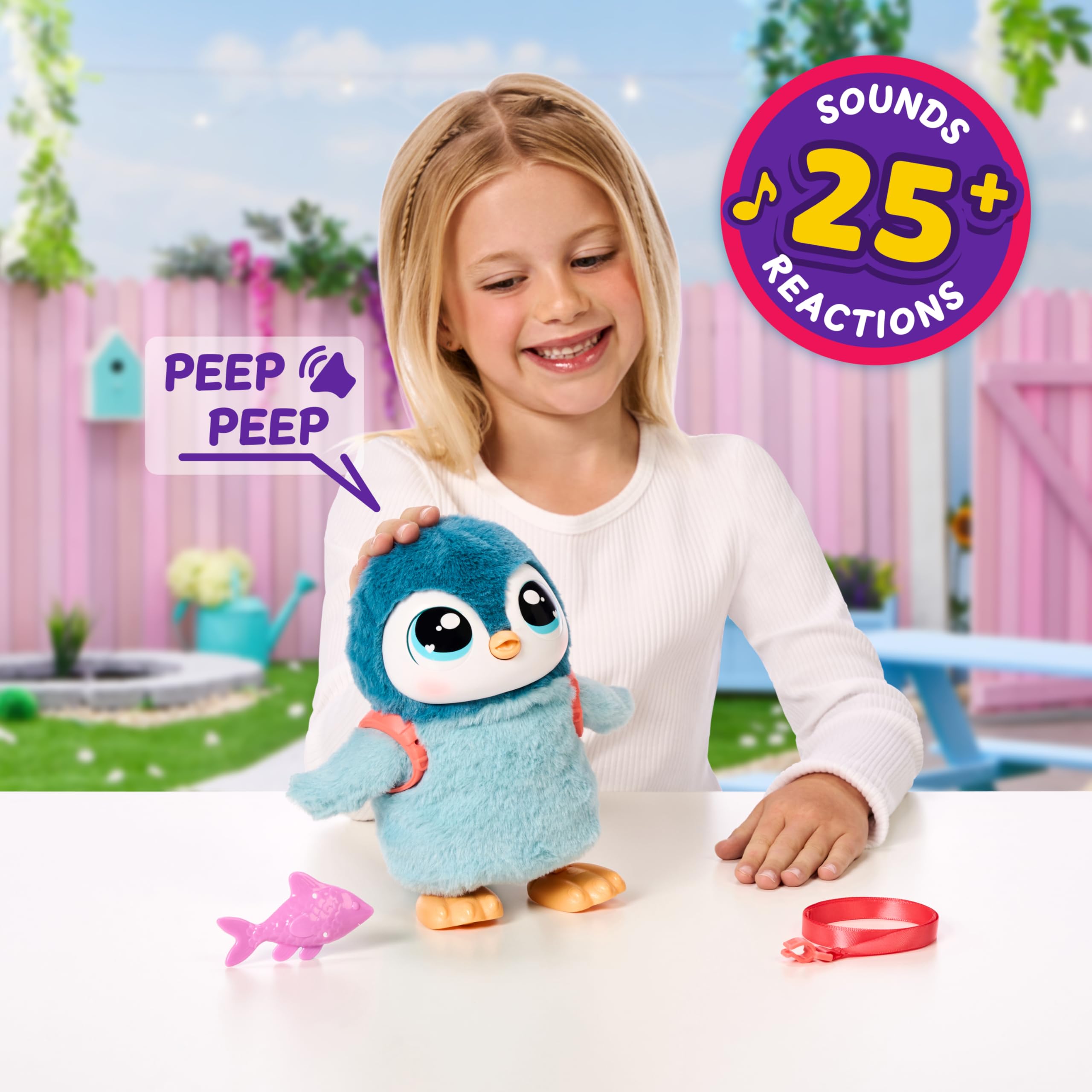 Foto 4 pulgar | Pingüino Interactivo Little Live Pets My Walking Waddles - Venta Internacional.