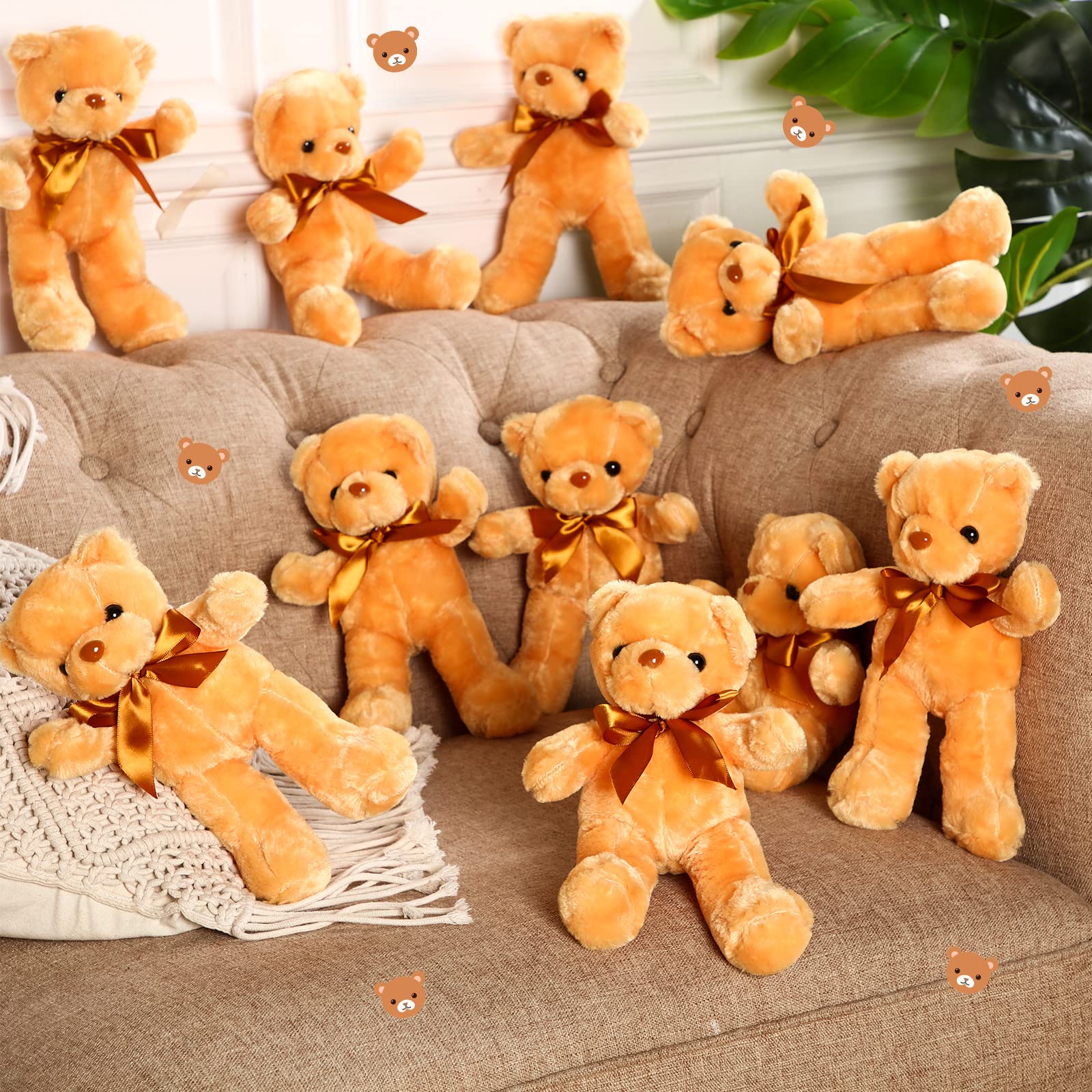 Foto 8 pulgar | Peluche Skylety Bears De Peluche, 10 Piezas, 30 Cm, Regalo - Venta Internacional.