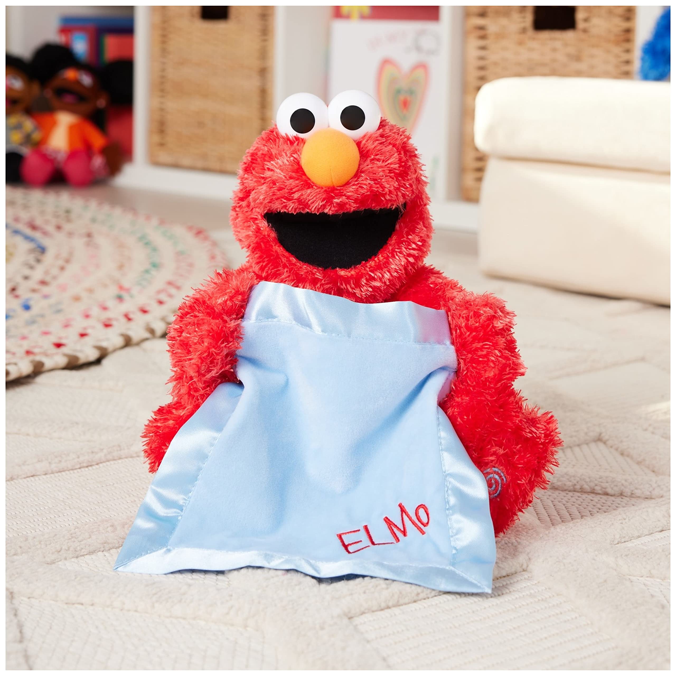 Foto 3 pulgar | Peluche Gund Sesame Street Peek-a-boo Elmo De 15 Pulgadas Para Mayores De 18 Millones - Venta Internacional.