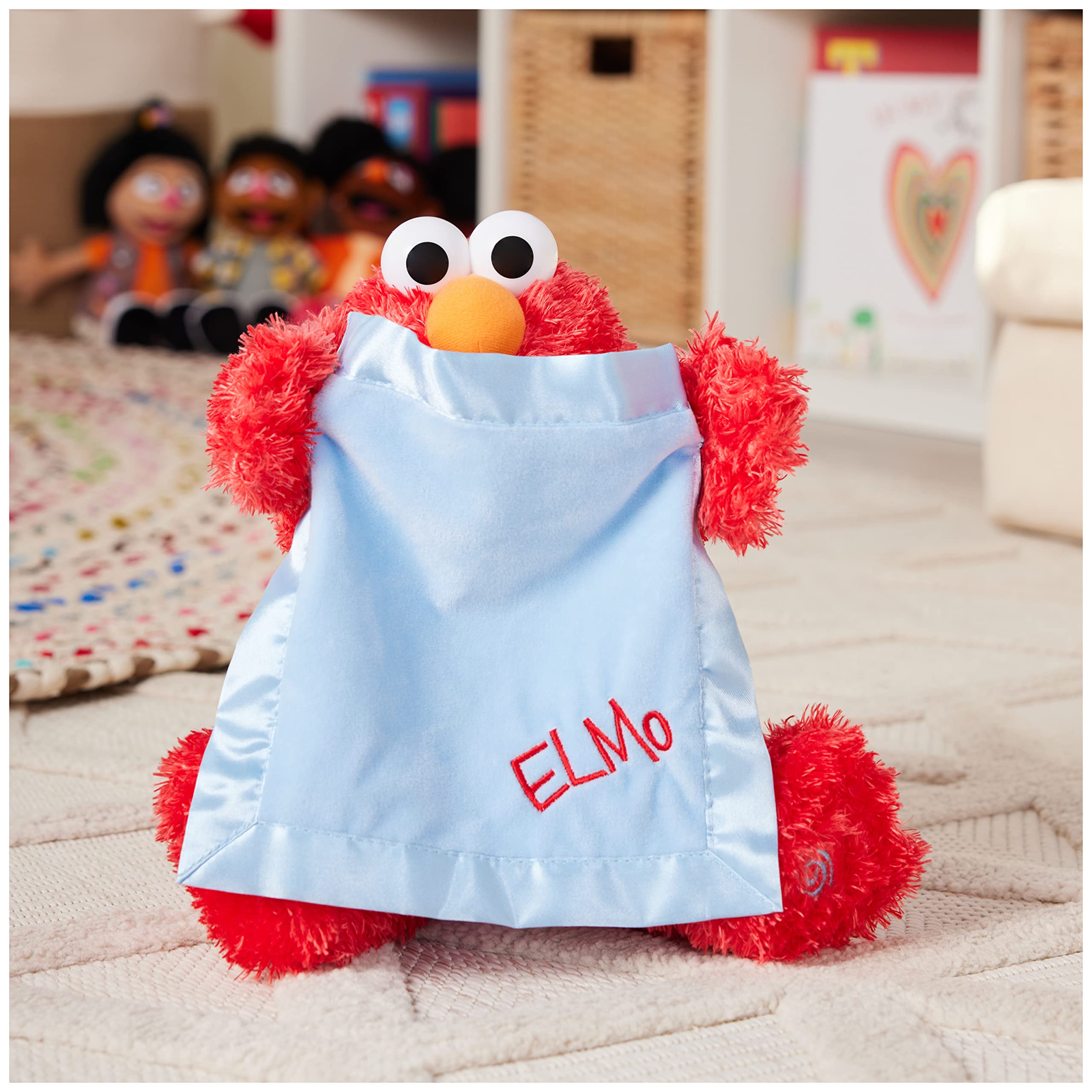 Foto 4 pulgar | Peluche Gund Sesame Street Peek-a-boo Elmo De 15 Pulgadas Para Mayores De 18 Millones - Venta Internacional.