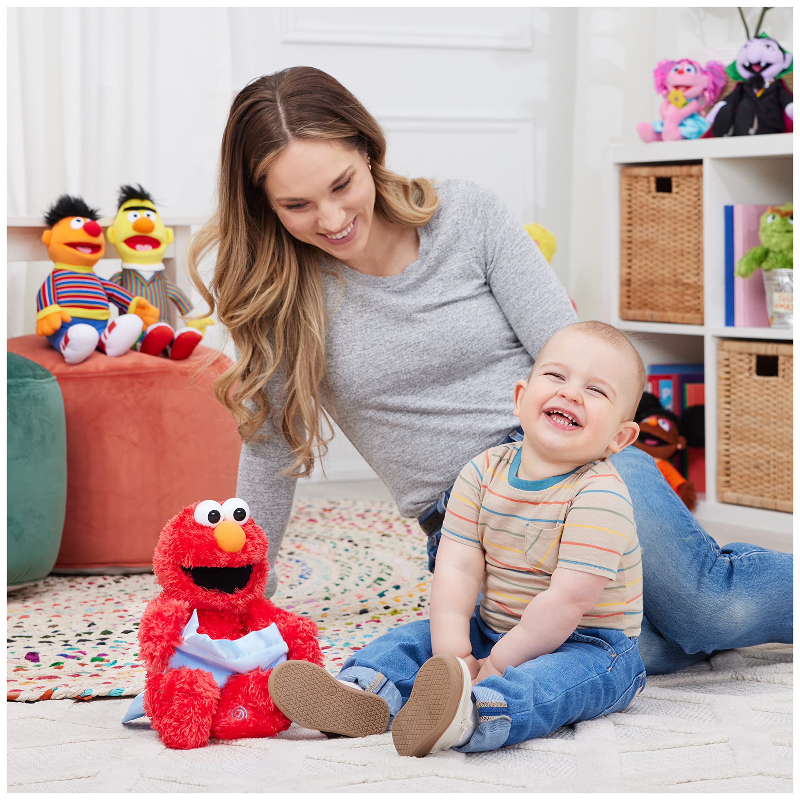 Foto 6 | Peluche Gund Sesame Street Peek-a-boo Elmo De 15 Pulgadas Para Mayores De 18 Millones - Venta Internacional.