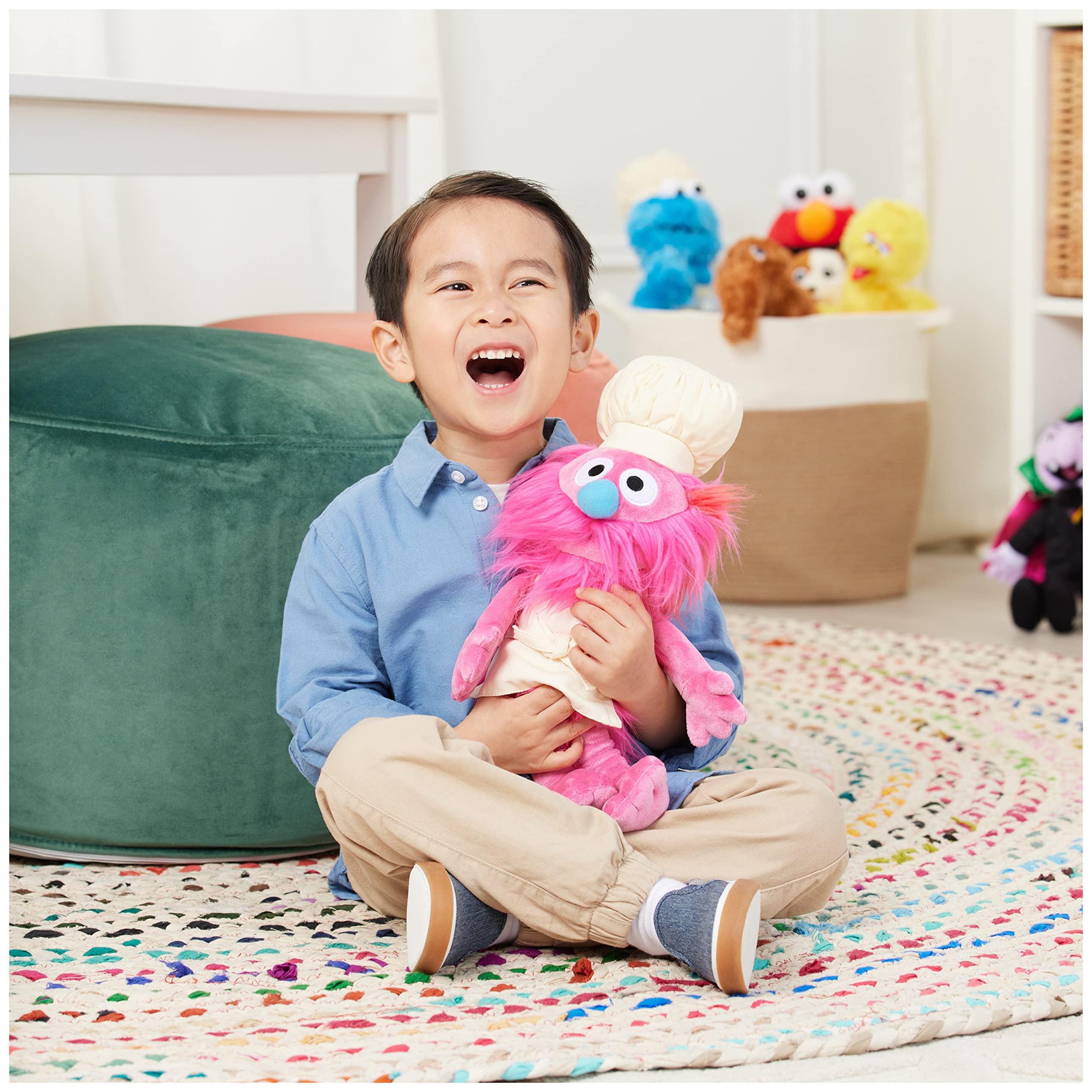 Foto 6 pulgar | Peluche Gund Sesame Street Oficial Gonger Muppet 25 Cm - Venta Internacional.