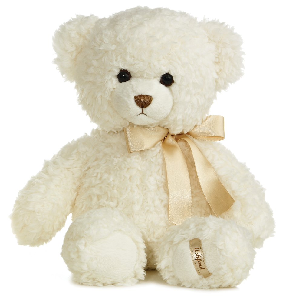 Foto 2 pulgar | Peluche Aurora Snuggly Ashford Bear, 35 Cm, Color Blanco - Venta Internacional.