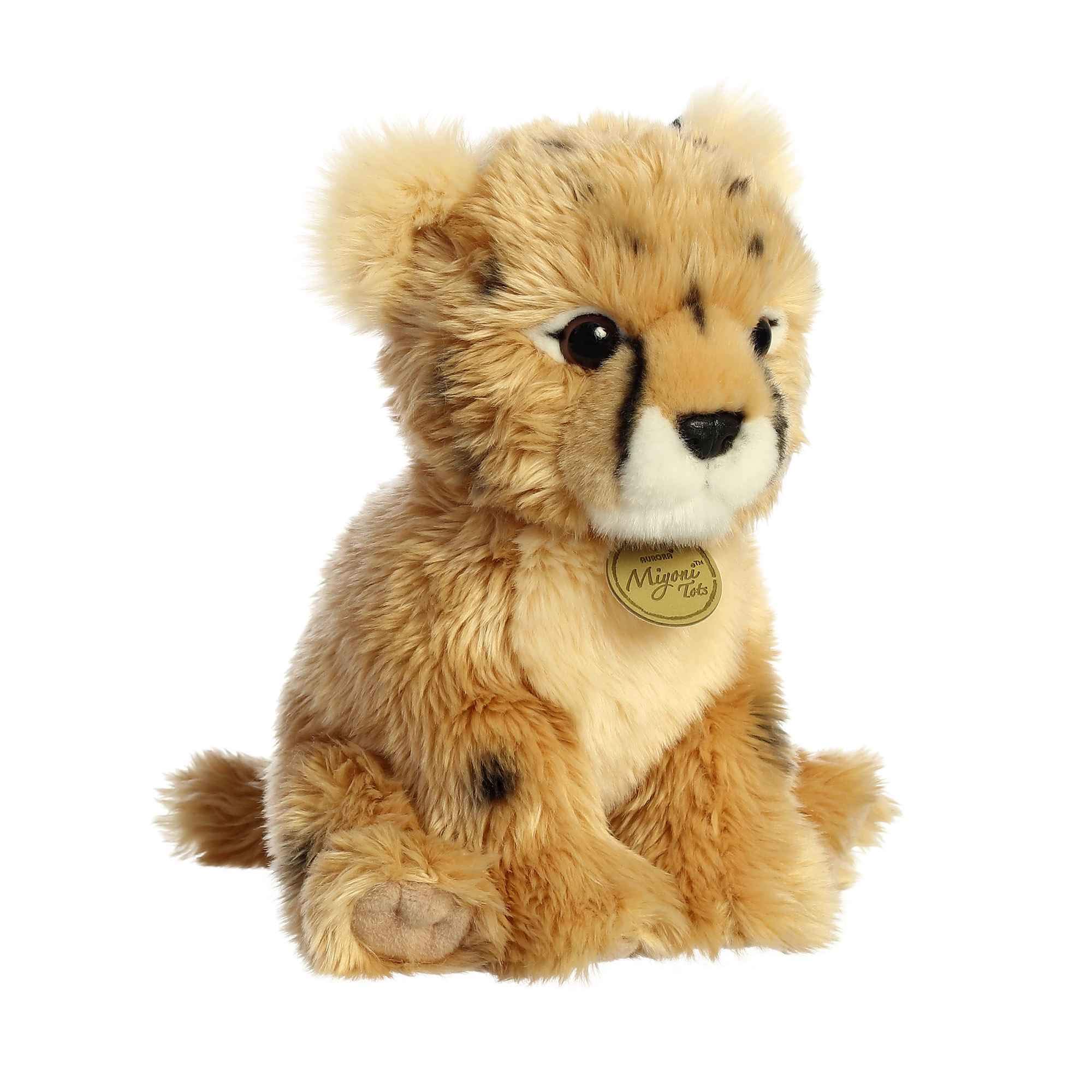 Foto 3 pulgar | Animal De Peluche Aurora Adorable Miyoni Tots Cheetah Cub 23 Cm - Venta Internacional.