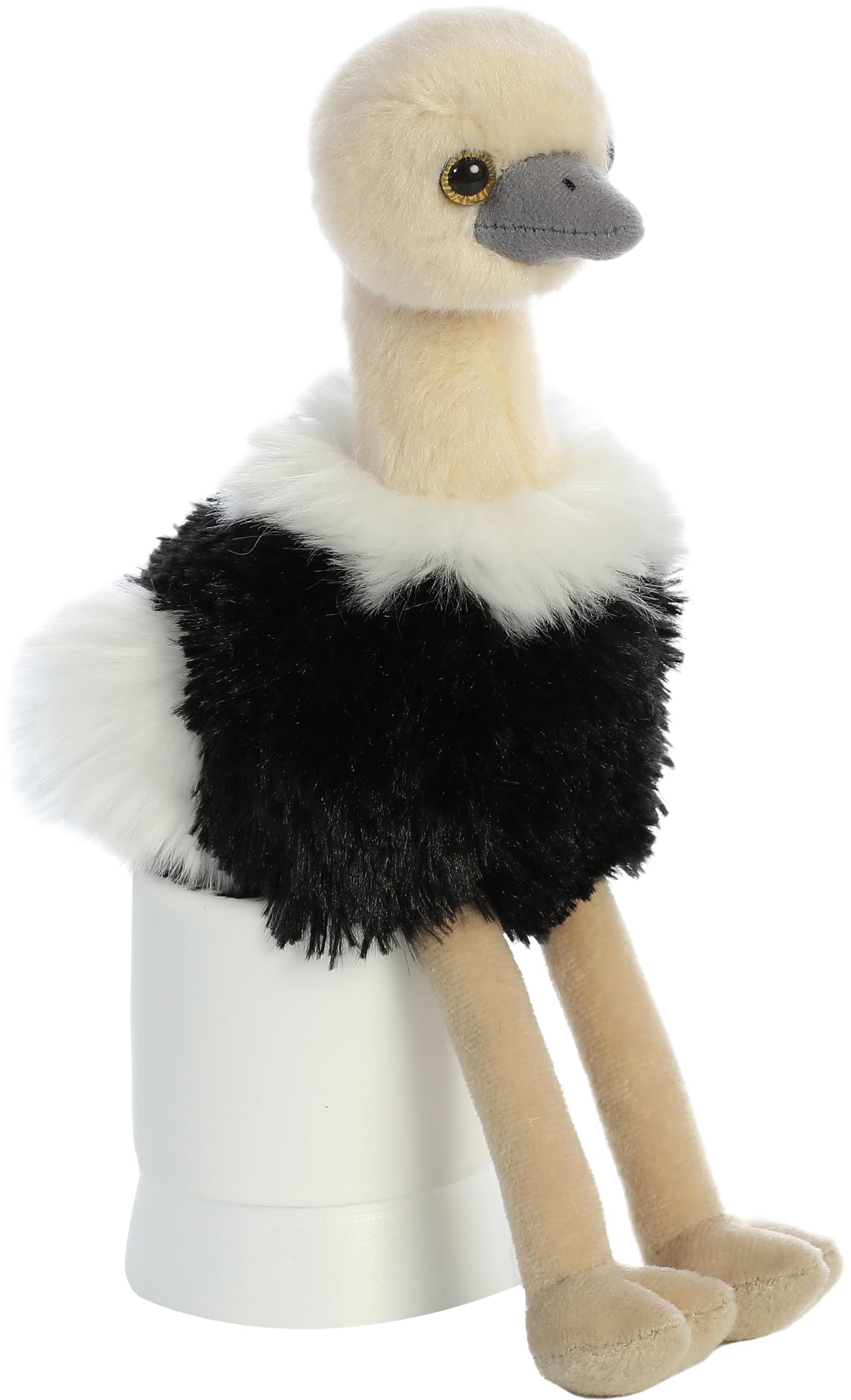 Animal De Peluche Aurora  Adorable Miniflopsie™ Ozzi™, Negro, 20 Cm - Venta Internacional.