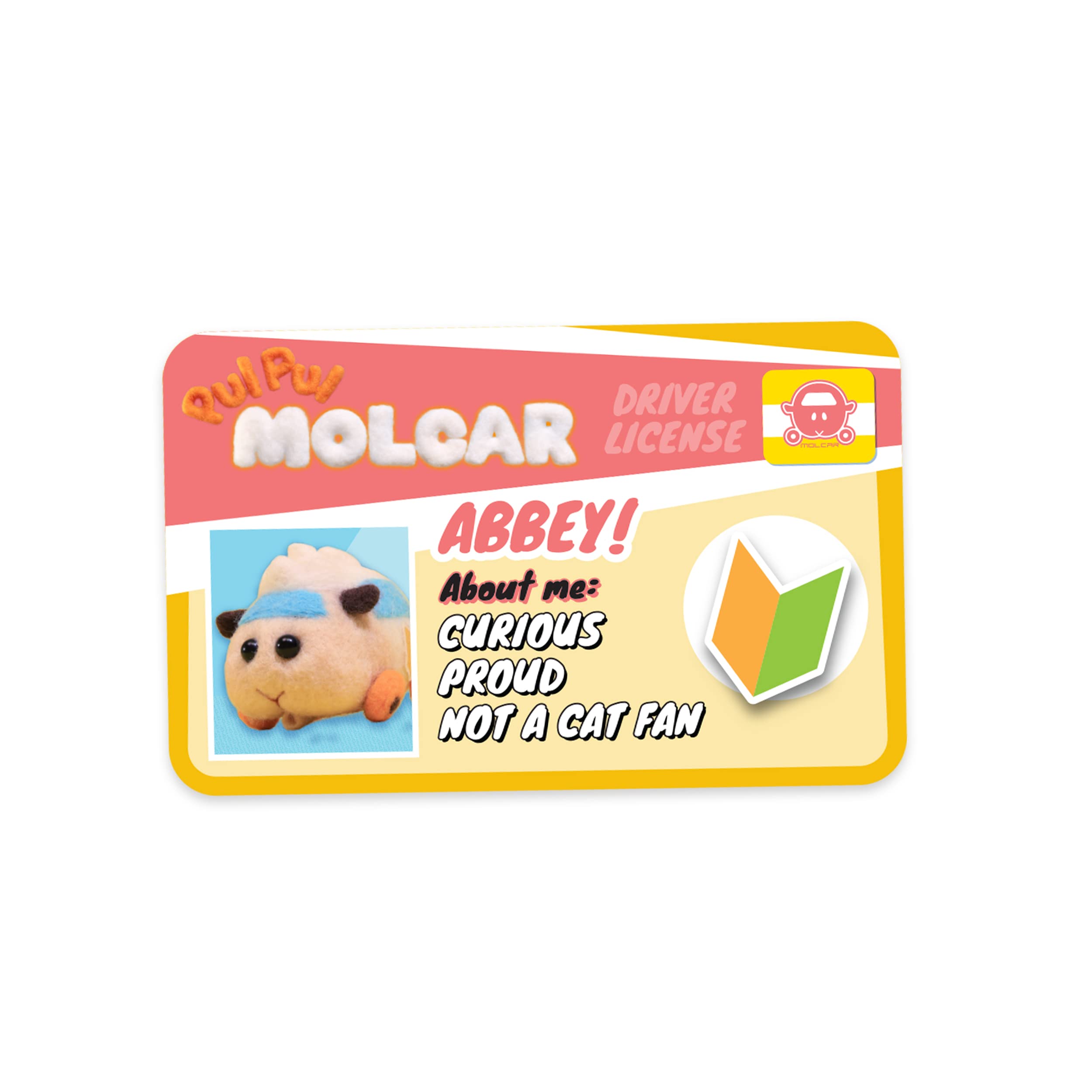 Foto 6 pulgar | Peluche Mga Entertainment Pui Pui Molcar Abbey 28 Cm - Venta Internacional.