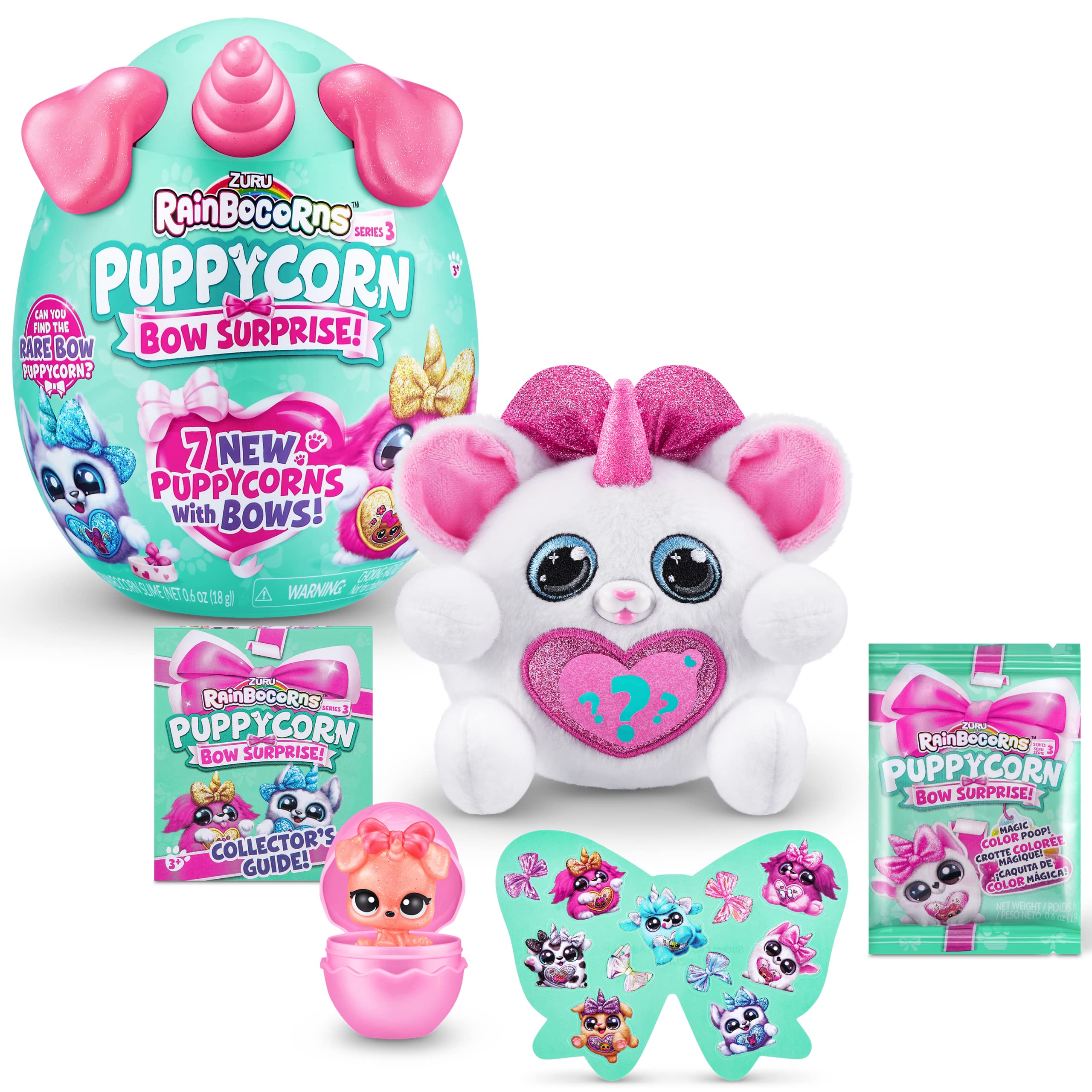Peluche Rainbocorns Puppycorn 3 De Peluche Coleccionable - Venta Internacional.
