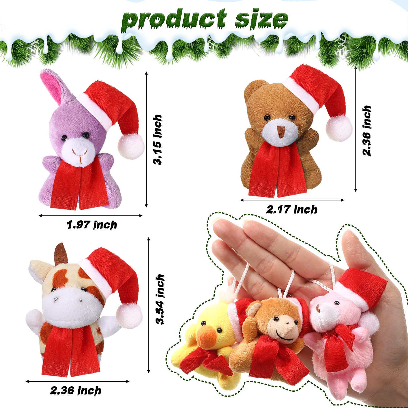 Foto 3 pulgar | Set De Peluches Pequeños Skylety Cute Safari Plush, 50 Unidades - Venta Internacional.