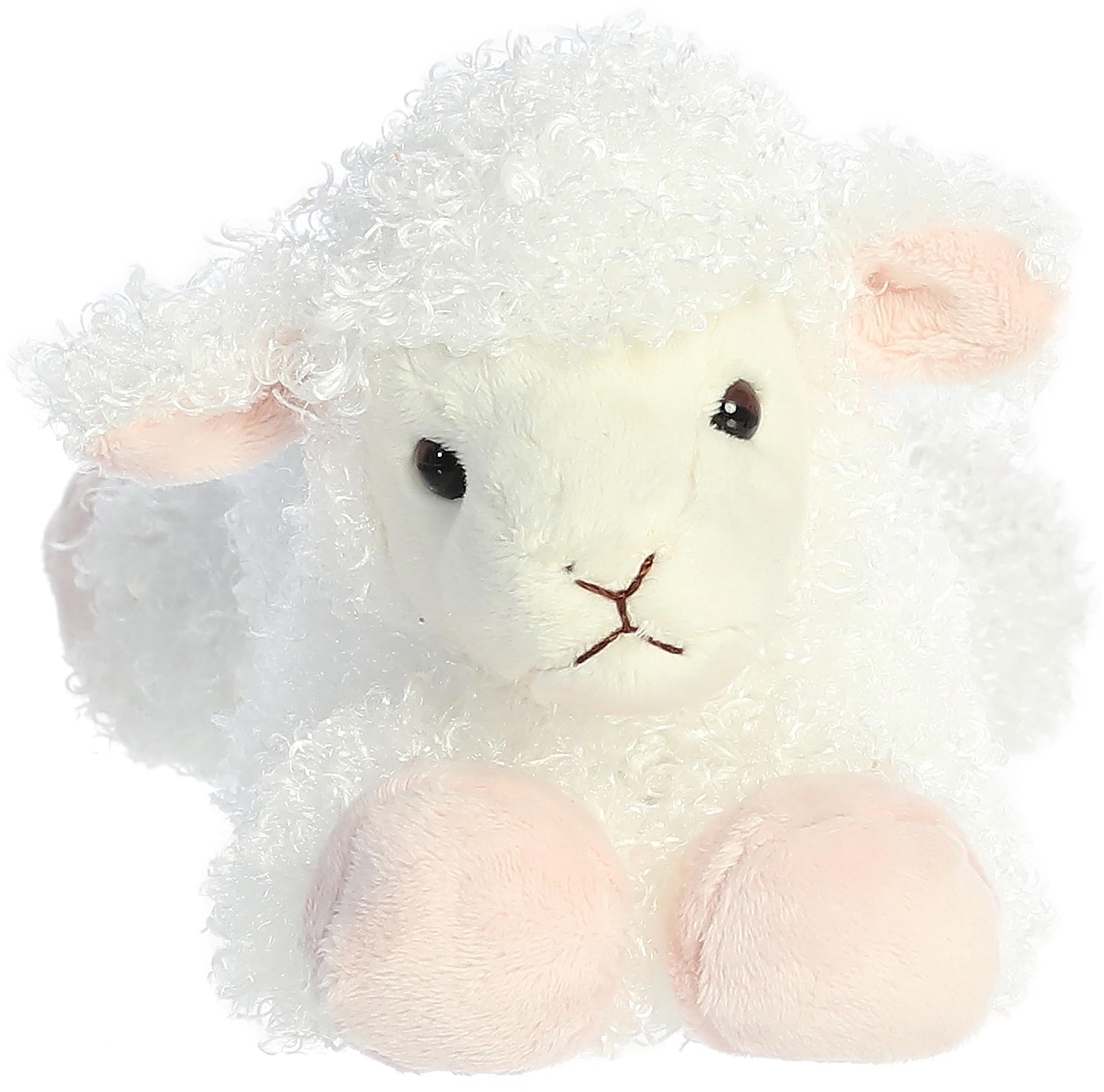 Foto 3 pulgar | Animal De Peluche Aurora  Adorable Miniflopsie™ Lana™, 20 Cm, Color Blanco - Venta Internacional.