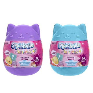 Foto 1 | Peluche Squishmallow Squishville Mystery Miniserie 1 (paquete De 2) - Venta Internacional.