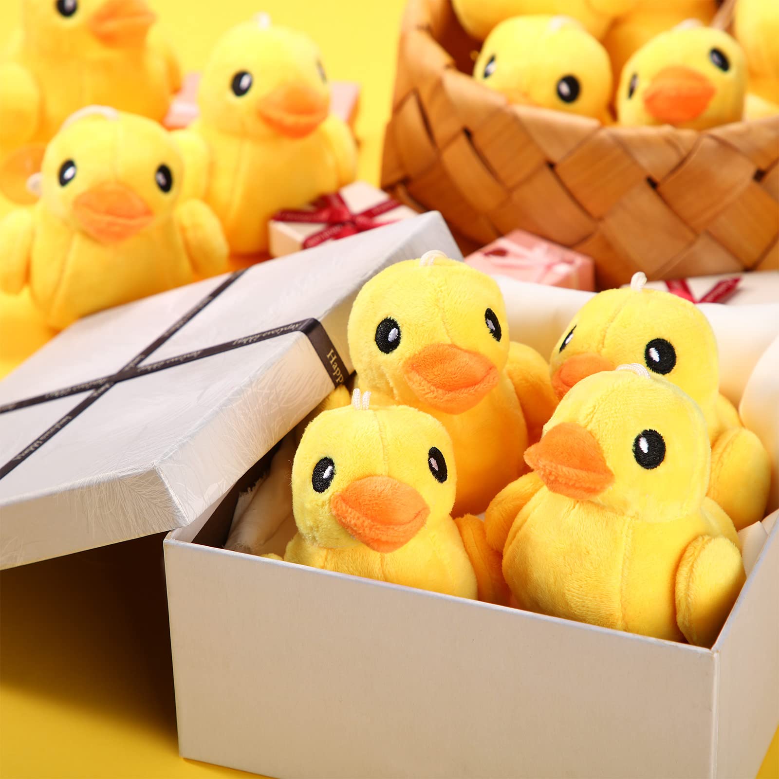 Foto 7 pulgar | Pato De Peluche Skylety Yellow Duck De Peluche, 10 Cm, Para Niños Mayores De 14 Años - Venta Internacional.