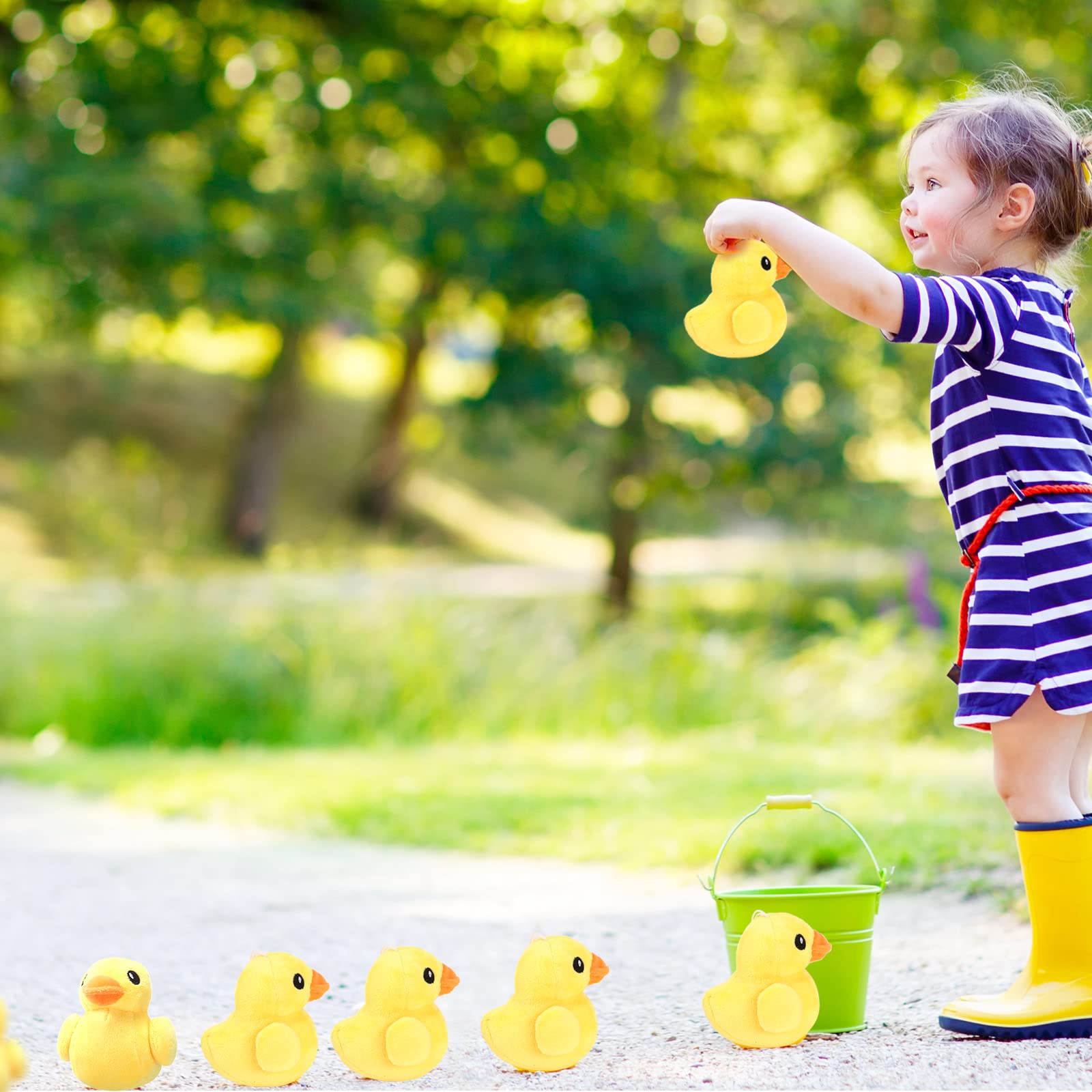 Foto 8 pulgar | Pato De Peluche Skylety Yellow Duck De Peluche, 10 Cm, Para Niños Mayores De 14 Años - Venta Internacional.