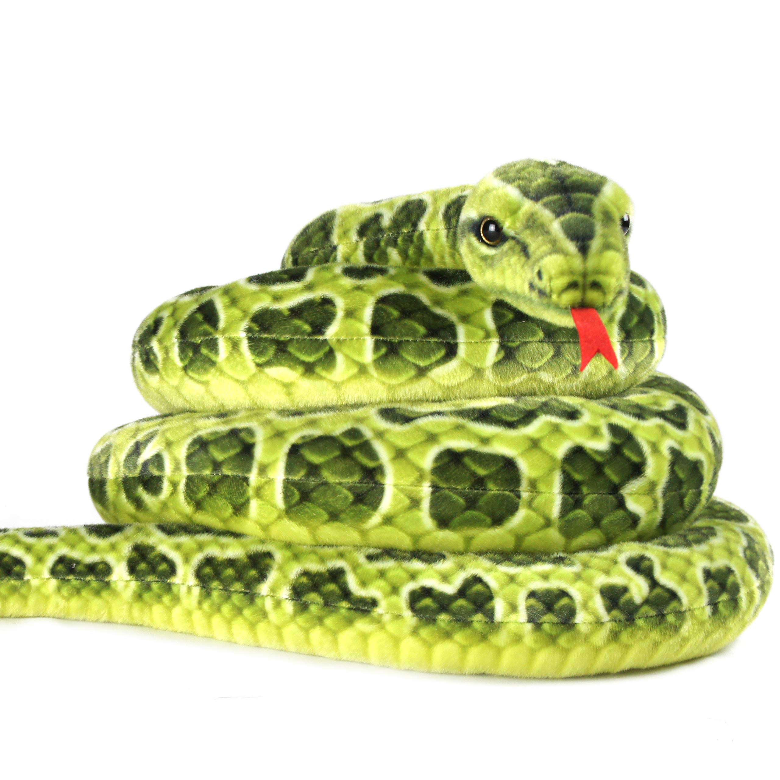 Peluche Viahart Gustavo La Anaconda Verde 254 Cm - Venta Internacional.