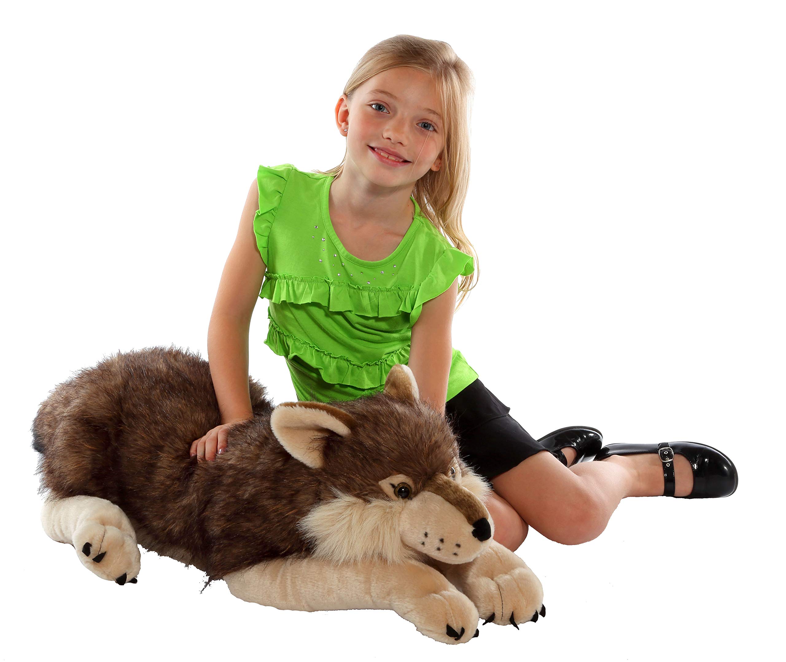 Foto 4 pulgar | Peluche Con Forma De Lobo Gigante De Wild Republic, 76 Cm, Regalo Para Niños - Venta Internacional.