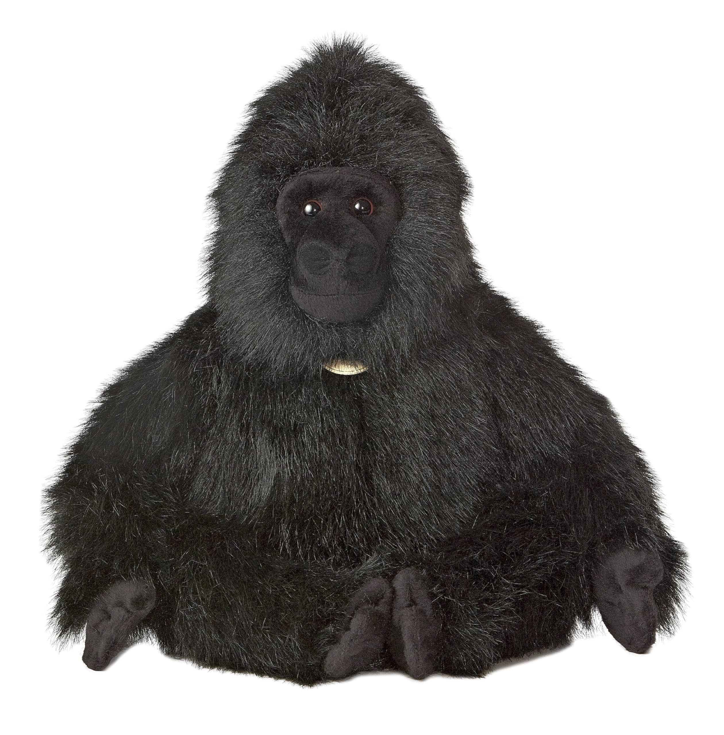 Foto 2 pulgar | Peluche Aurora  Adorable Miyoni  Gorilla De 40 Cm, Color Negro - Venta Internacional.