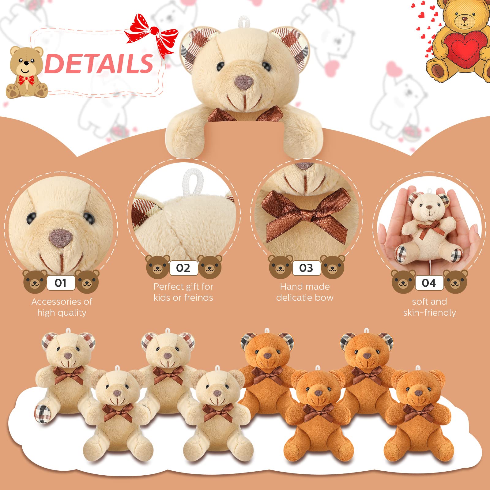 Foto 4 pulgar | Minioso De Peluche Skylety De Peluche De 10 Cm Con Llavero - Venta Internacional.