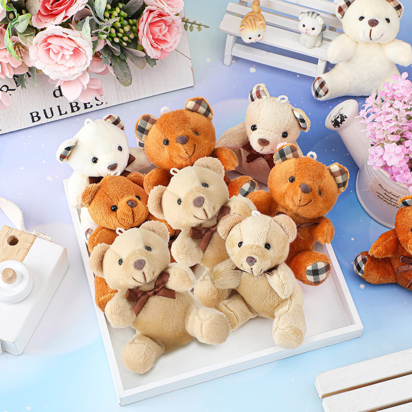 Foto 4 | Minioso De Peluche Skylety De Peluche De 10 Cm Con Llavero - Venta Internacional.