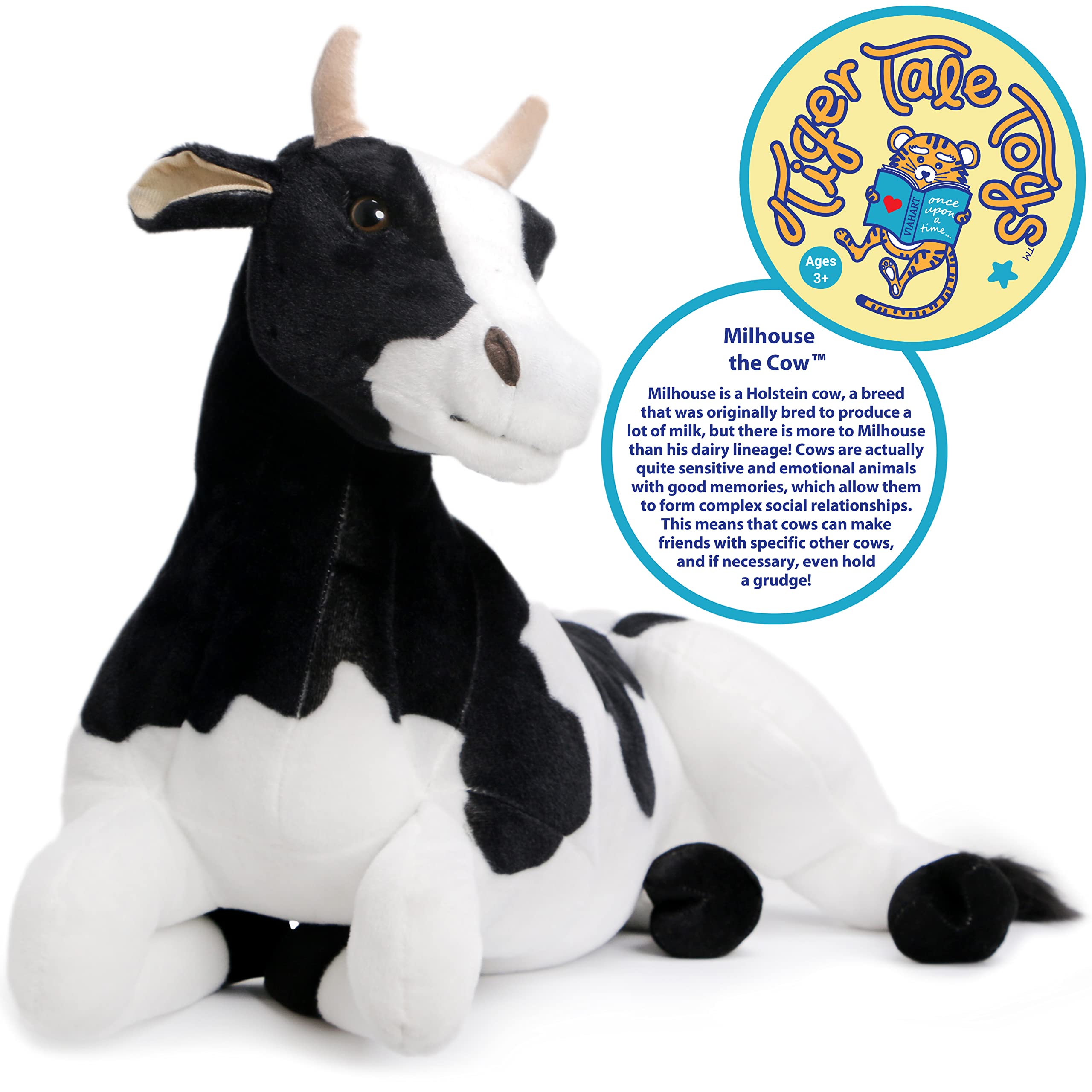 Foto 4 | Peluche Viahart Milhouse The Cow De 70 Cm - Venta Internacional.