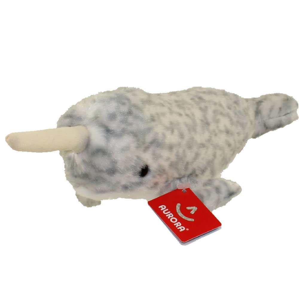 Foto 3 pulgar | Animal De Peluche Aurora  Adorable Miniflopsie™ Narval, 20 Cm - Venta Internacional.