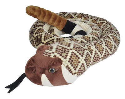 Foto 1 | Peluche Wild Republic Super Jumbo Western Con Forma De Serpiente Con Forma De Diamante, 113 Cm - Venta Internacional.