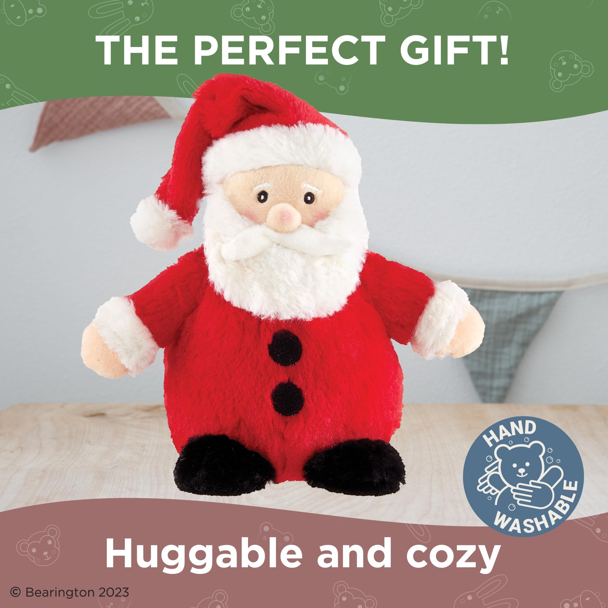 Foto 6 pulgar | Peluche Bearington Baby Nick De Peluche Navideño De Papá Noel, 15 Cm - Venta Internacional.