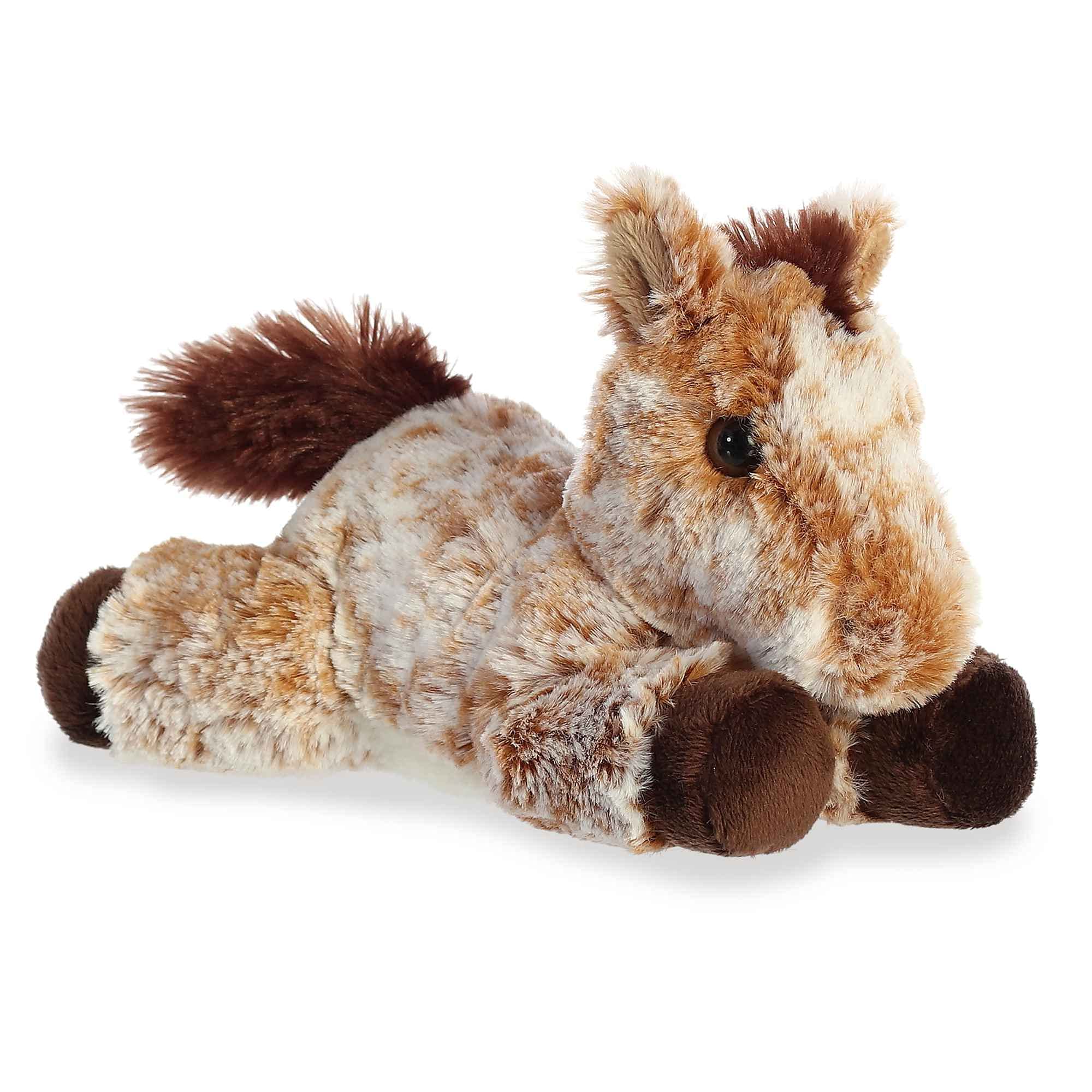 Foto 4 pulgar | Animal De Peluche Aurora  Adorable Miniflopsie™ Mocha Horse™ - Venta Internacional.