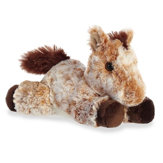 Foto 3 | Animal De Peluche Aurora Adorable Miniflopsie™ Mocha Horse™ - Venta Internacional.