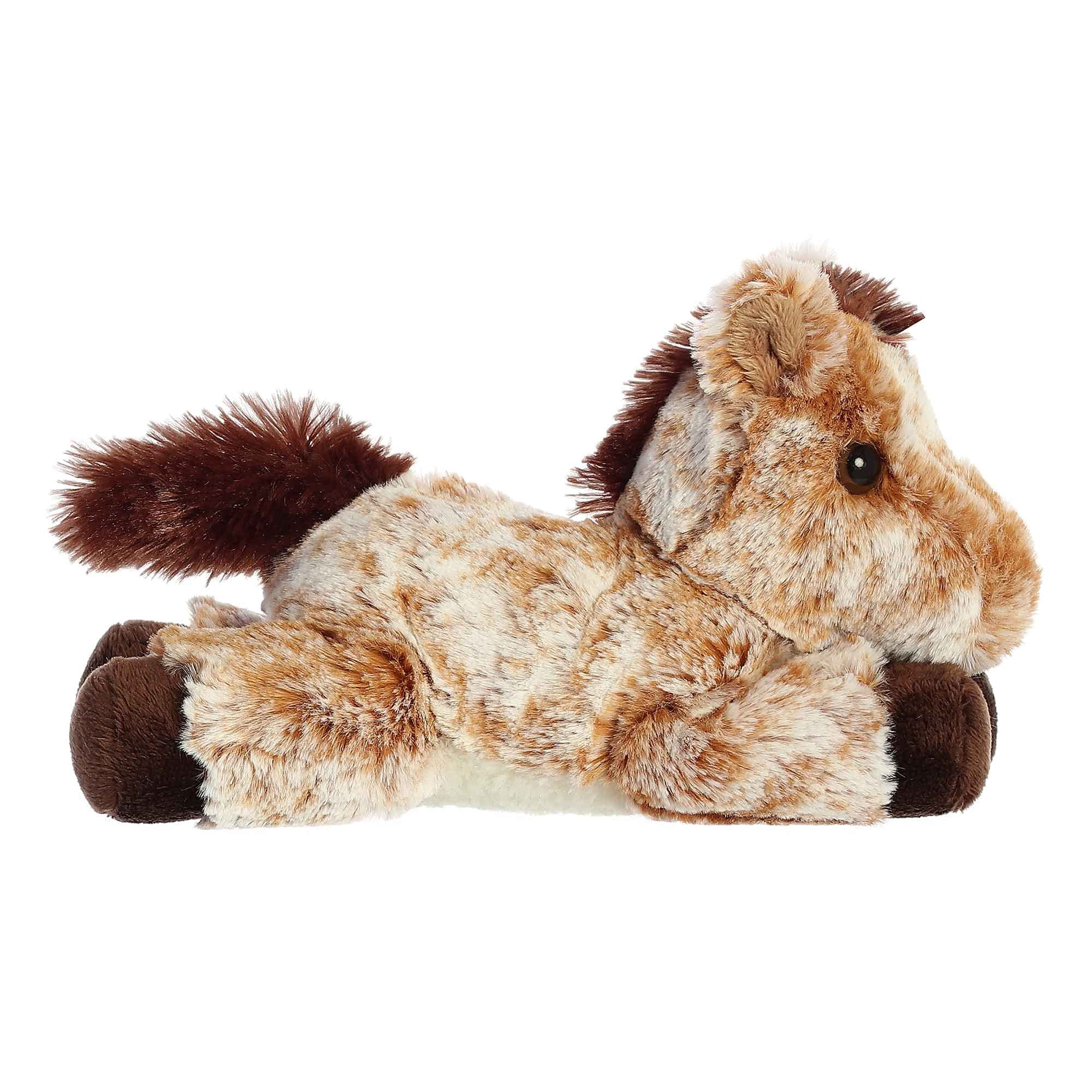 Foto 5 pulgar | Animal De Peluche Aurora  Adorable Miniflopsie™ Mocha Horse™ - Venta Internacional.