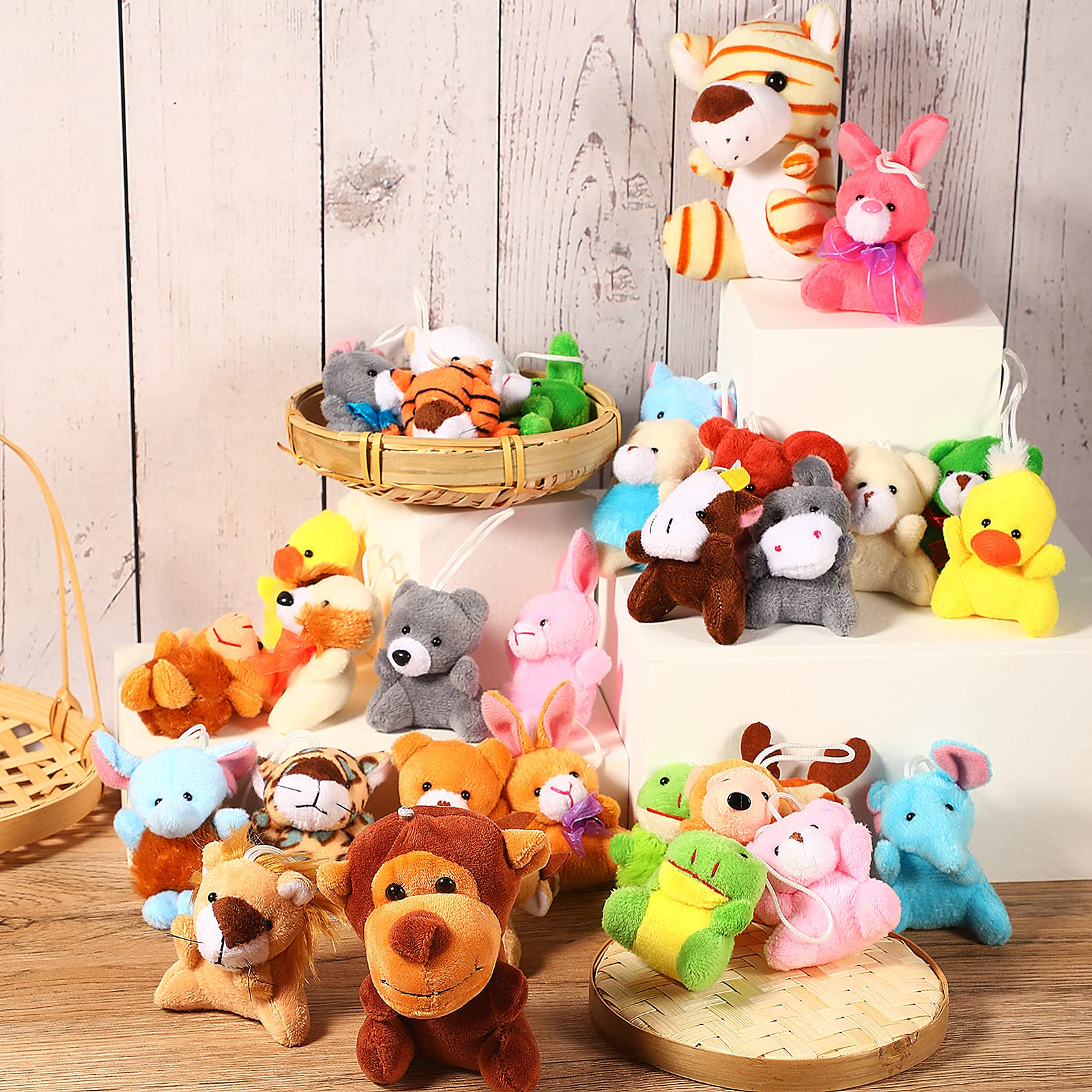 Foto 5 pulgar | Llavero Skylety Mini Animal De Peluche, 32 Unidades, Regalo Para Niños - Venta Internacional.