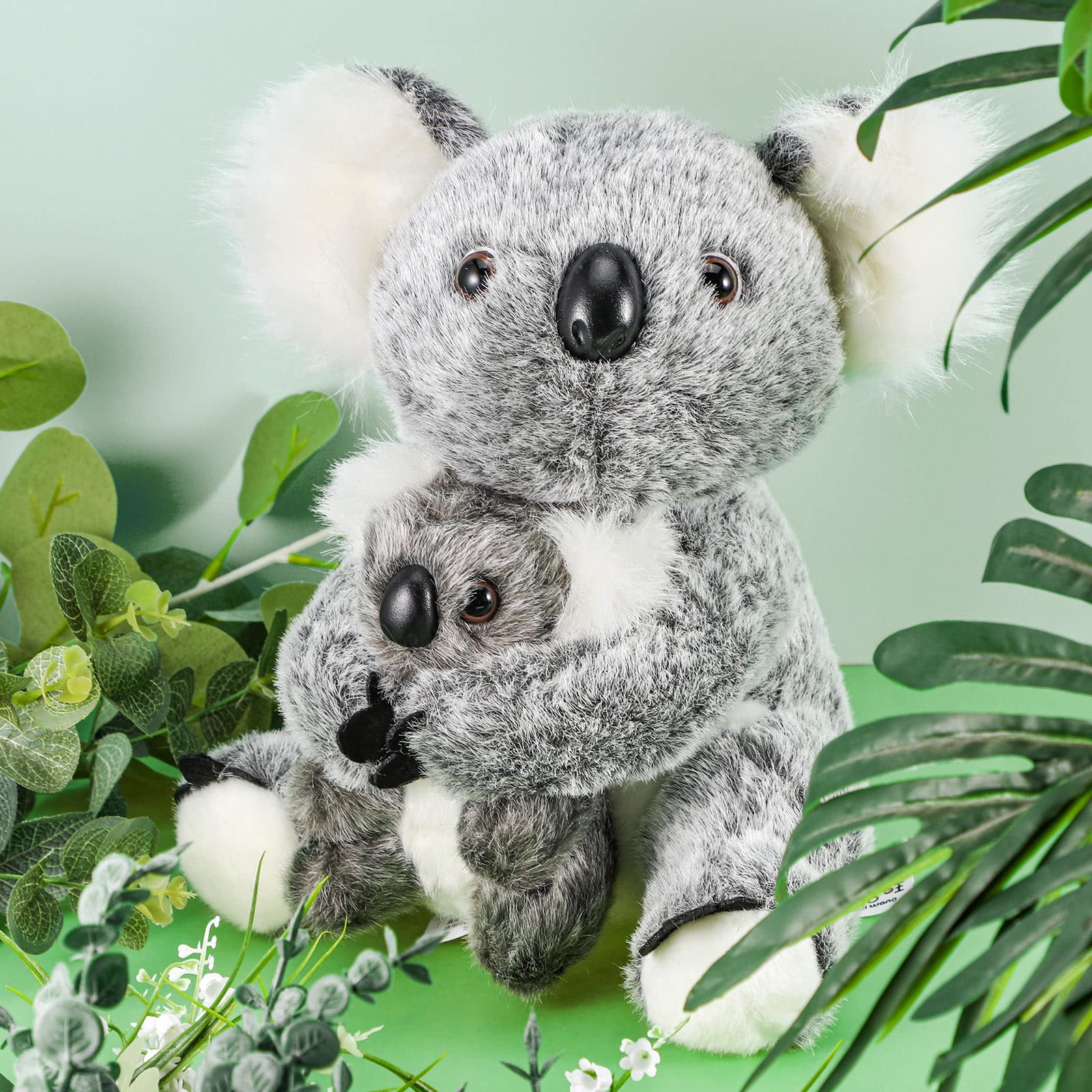 Foto 2 pulgar | Animal De Peluche Skylety Koala Con Mamá Y Pequeño De 27 Cm Y 13 Cm - Venta Internacional.