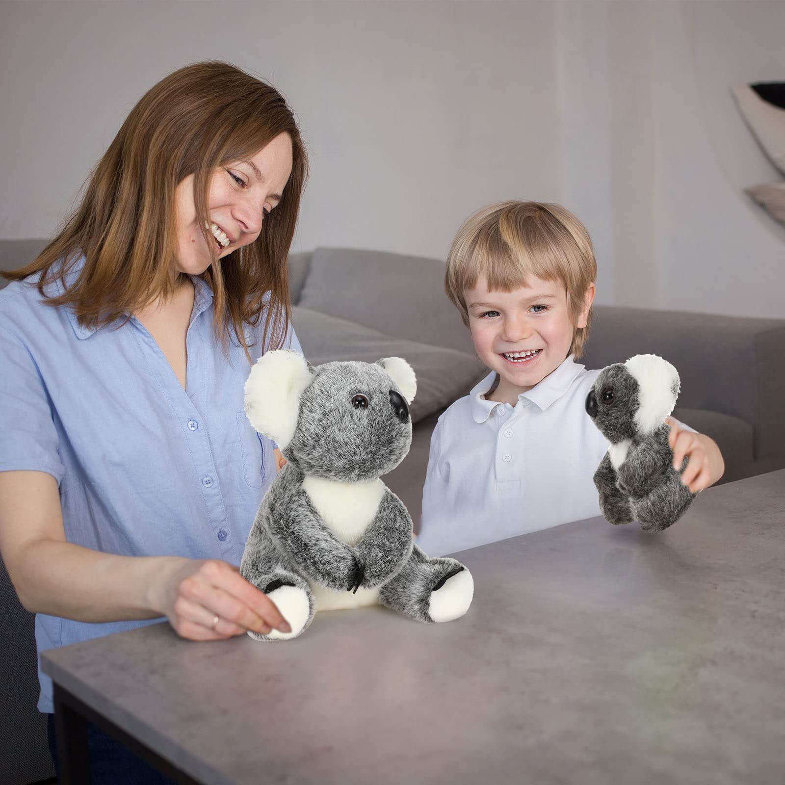 Foto 8 pulgar | Animal De Peluche Skylety Koala Con Mamá Y Pequeño De 27 Cm Y 13 Cm - Venta Internacional.