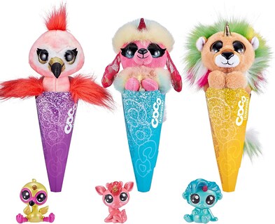 Foto 1 | Juguetes De Peluche Coco Surprise Fantasy (paquete De 3) De Zuru Con Bebé - Venta Internacional.