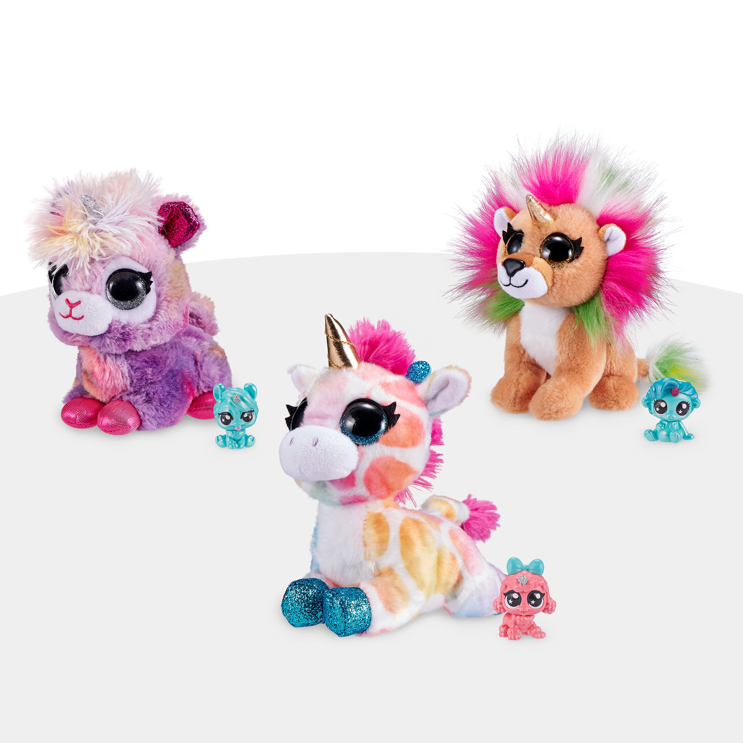 Foto 5 pulgar | Juguetes De Peluche Coco Surprise Fantasy (paquete De 3) De Zuru Con Bebé - Venta Internacional.