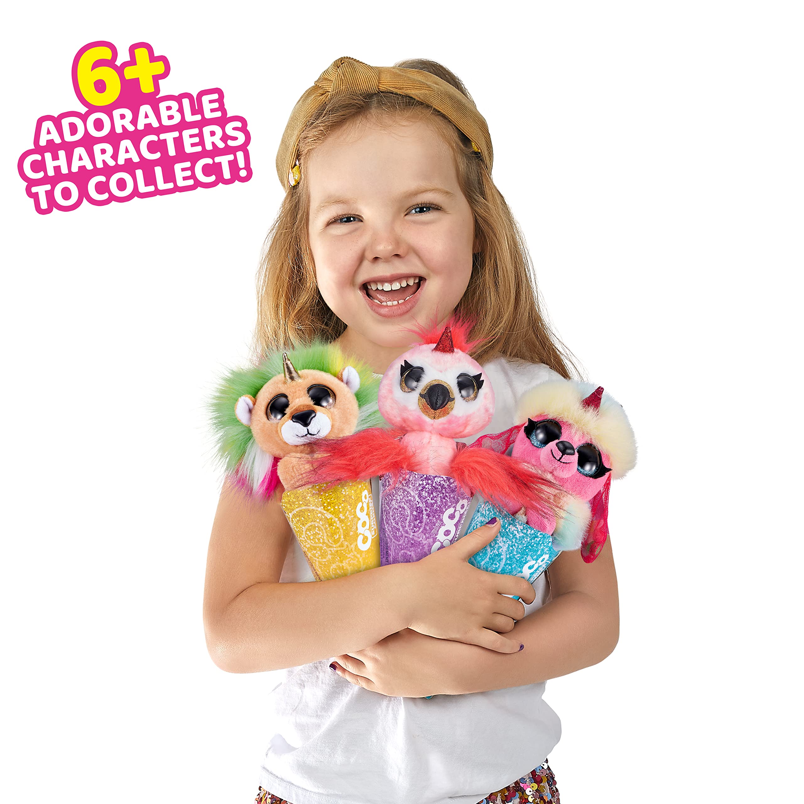 Foto 6 | Juguetes De Peluche Coco Surprise Fantasy (paquete De 3) De Zuru Con Bebé - Venta Internacional.