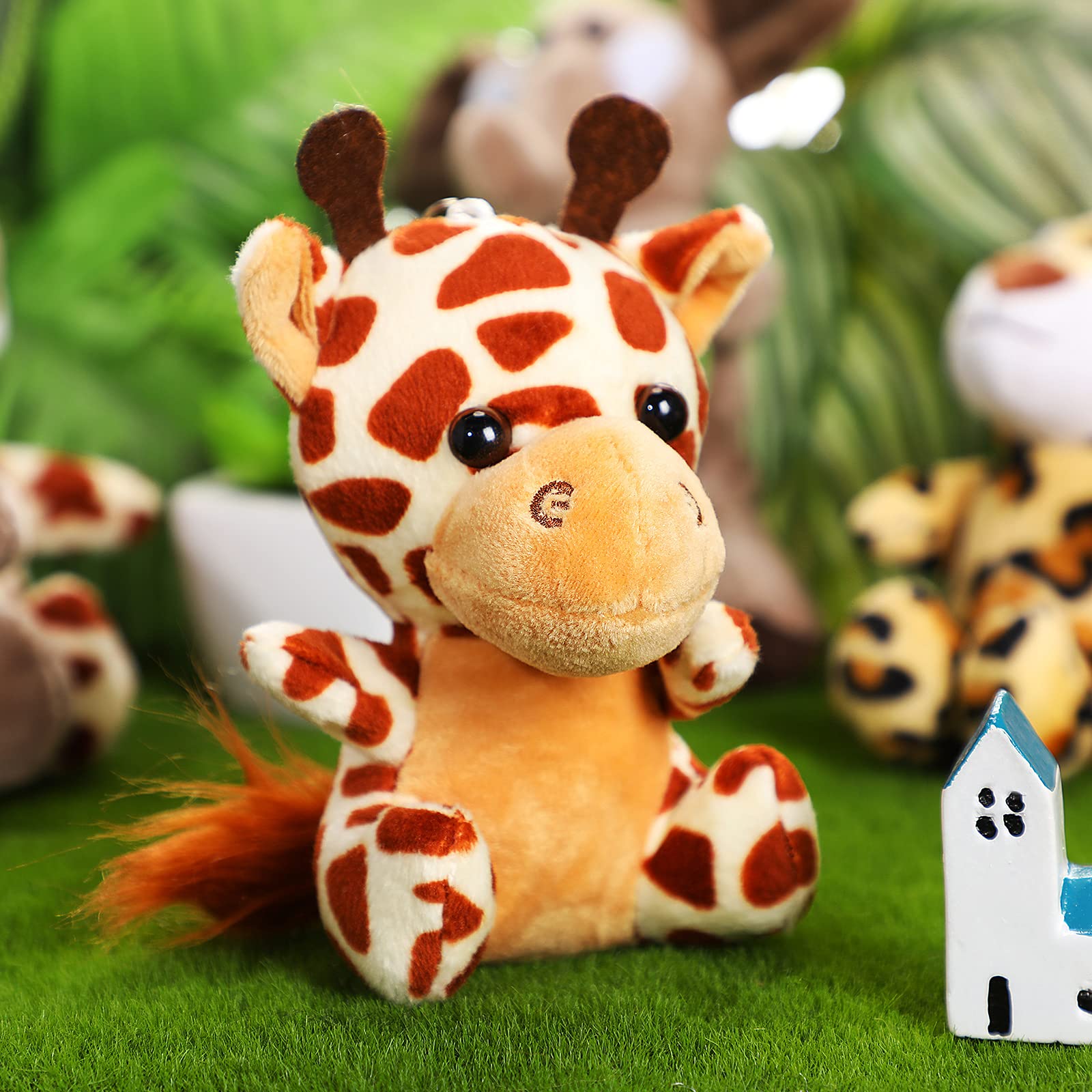 Foto 7 pulgar | Set De Peluches Skylety Mini Jungle Animal De Peluche, 12 Cm - Venta Internacional.