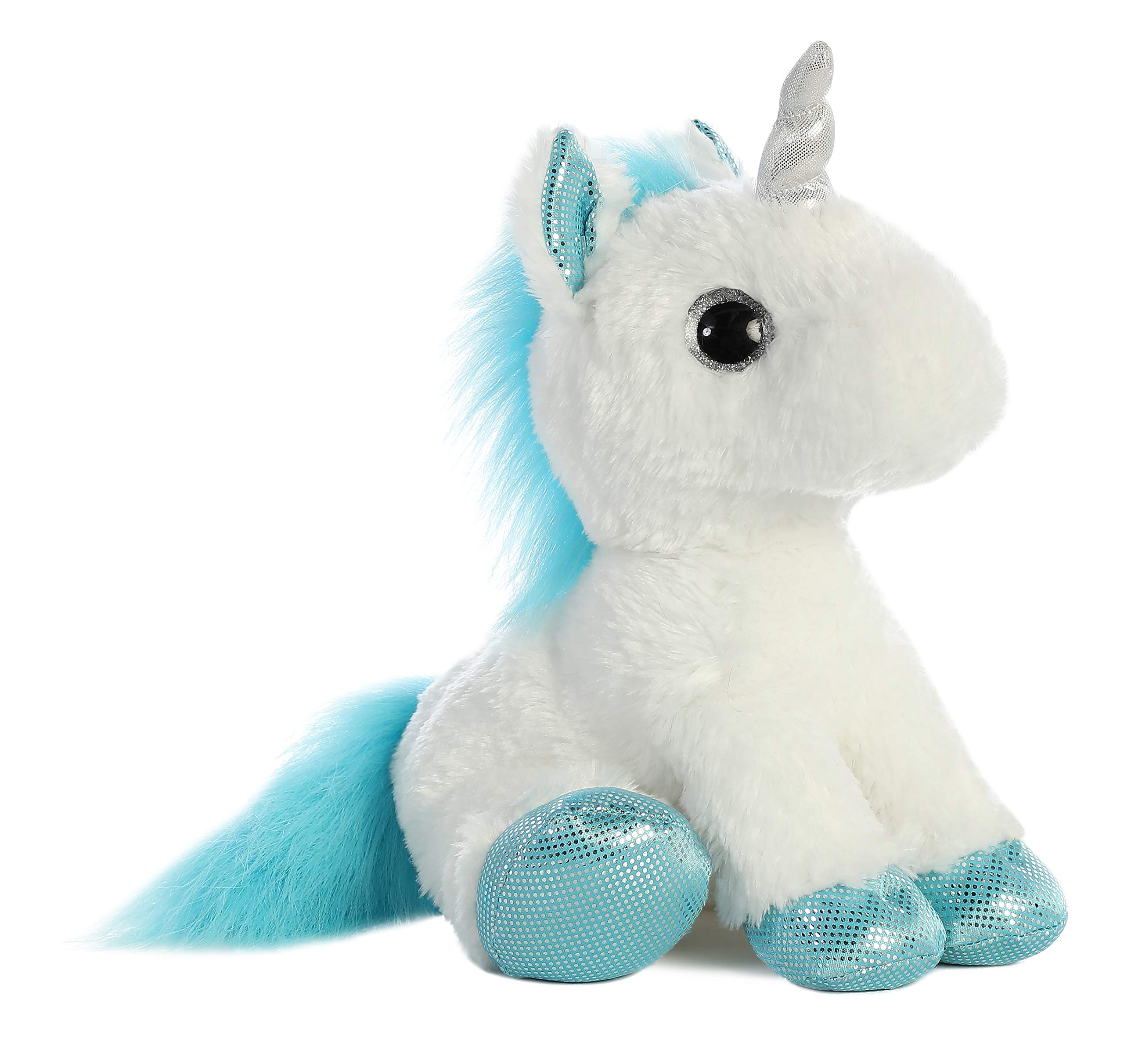 Foto 2 pulgar | Peluche Aurora Sparkle Tales Frosty Unicorn 12 Cm - Venta Internacional.