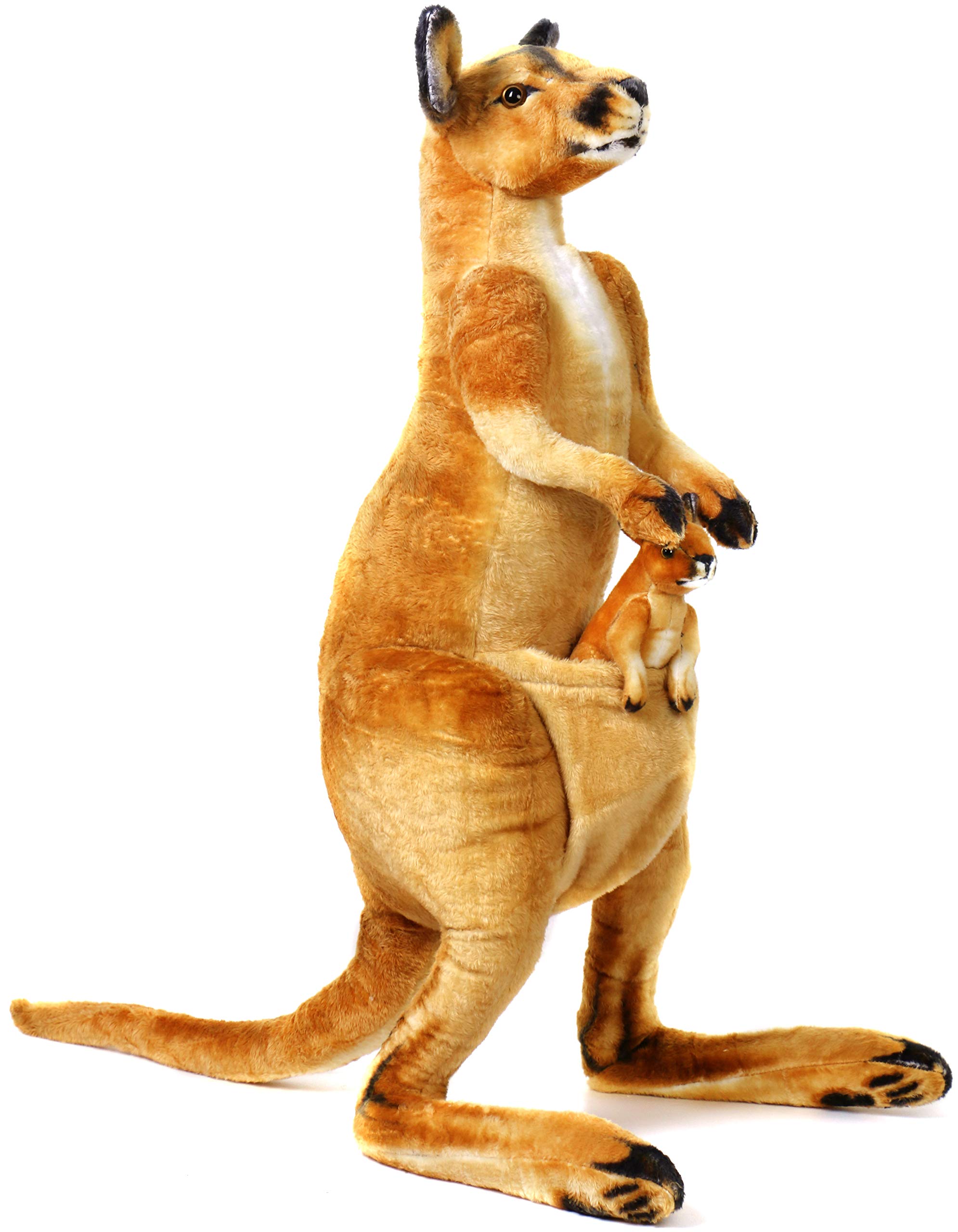 Peluche Viahart Kari The Kangaroo Y Joey 1m - Venta Internacional.