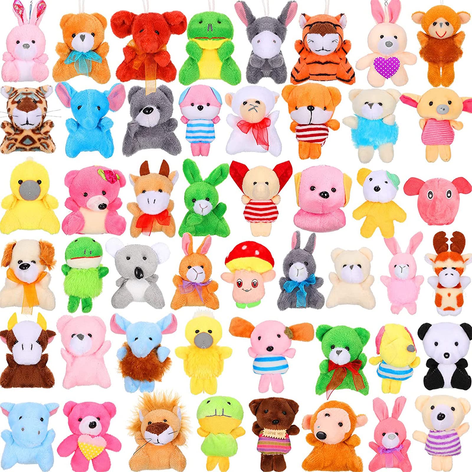 Set De Peluches Skylety Cute Safari Plush, 50 Unidades - Venta Internacional.