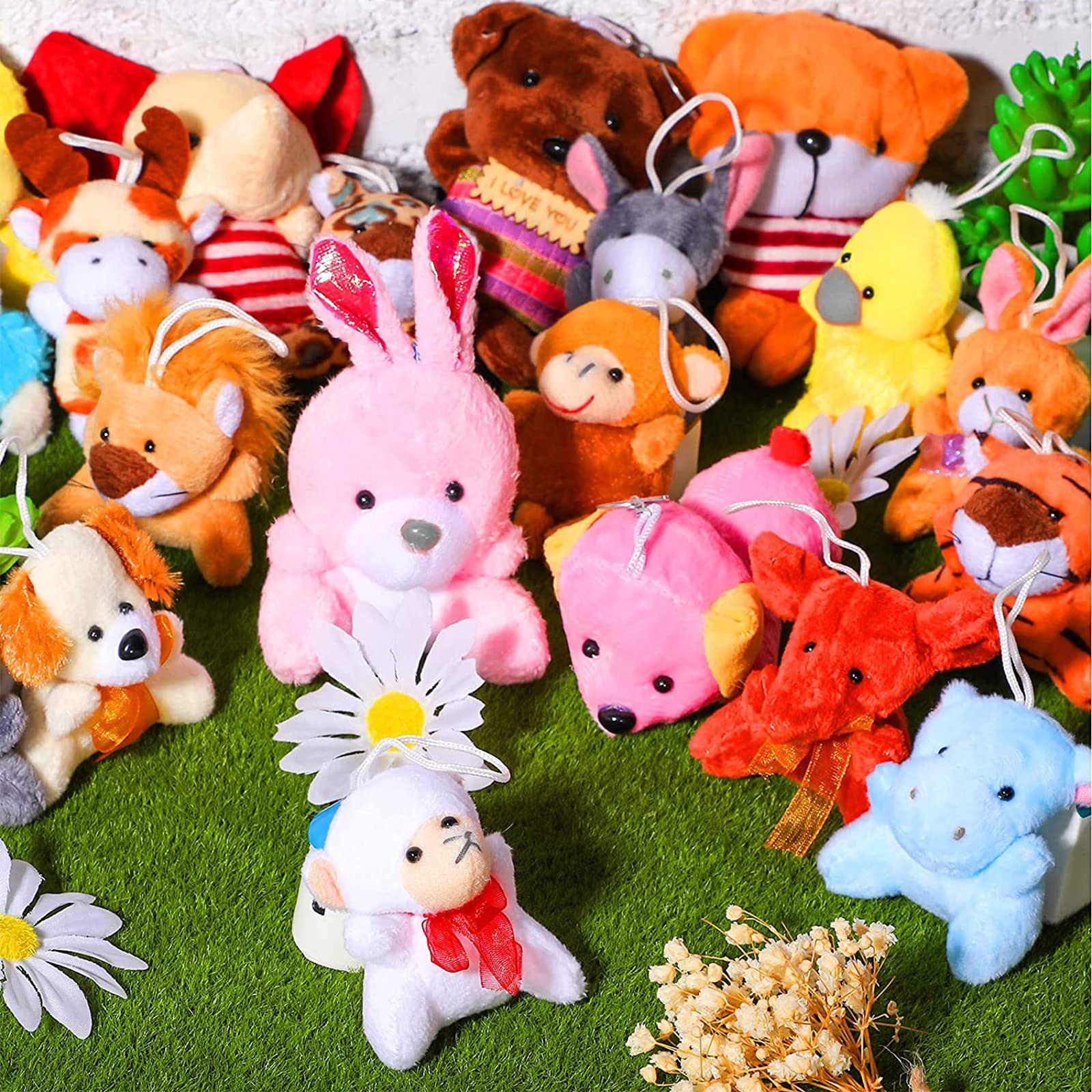 Foto 5 pulgar | Set De Peluches Skylety Cute Safari Plush, 50 Unidades - Venta Internacional.