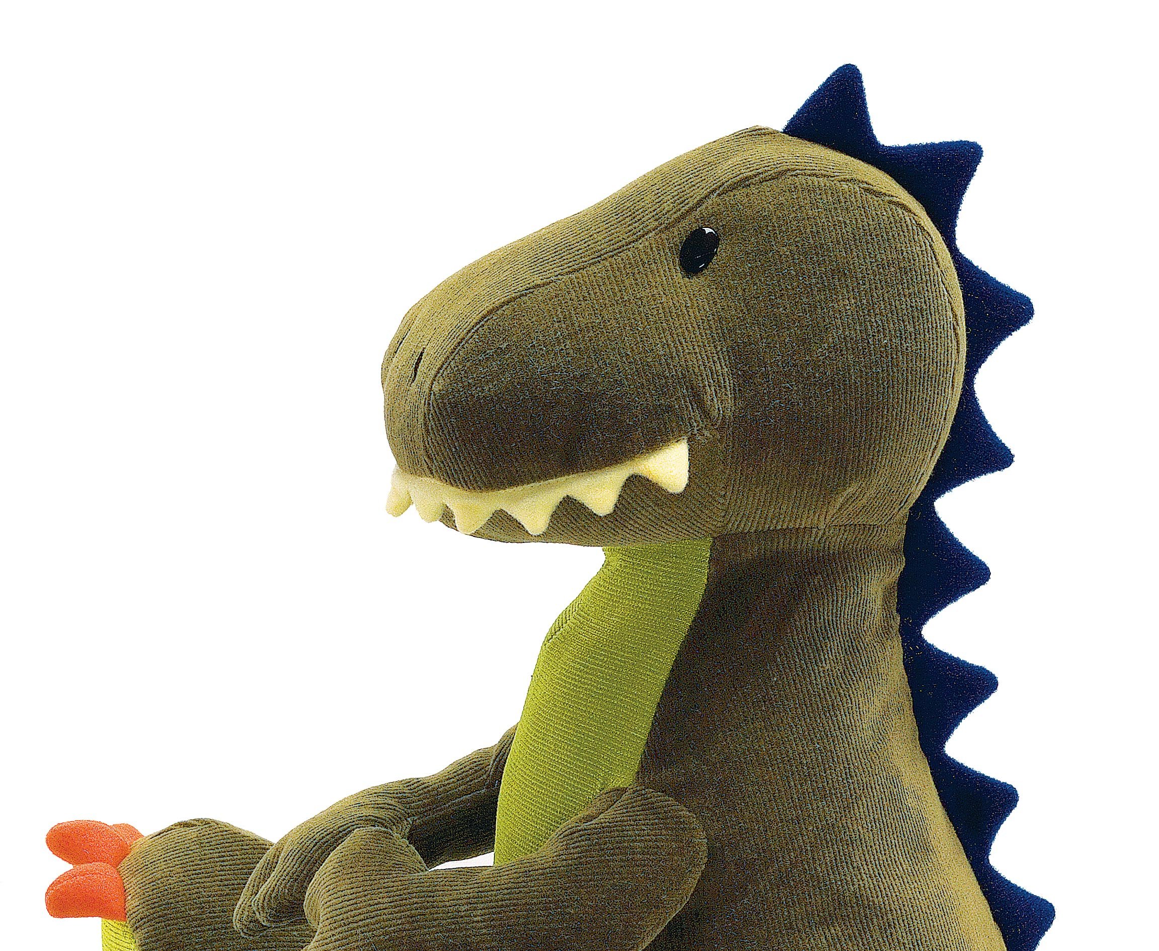 Foto 3 pulgar | Animal De Peluche Gund Tristen T-rex, Dinosaurio, 33 Cm, Pana Verde - Venta Internacional.