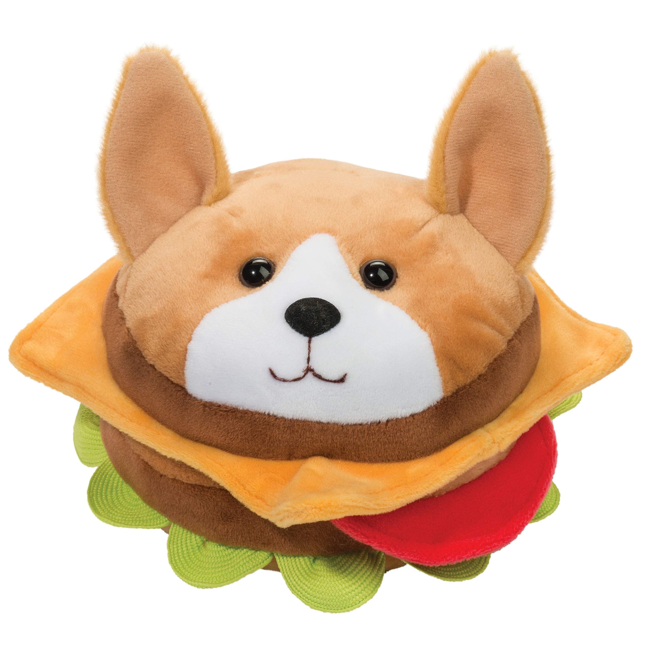 Macarrones Con Forma De Hamburguesa Para Perros Douglas Corgi De Peluche - Venta Internacional.
