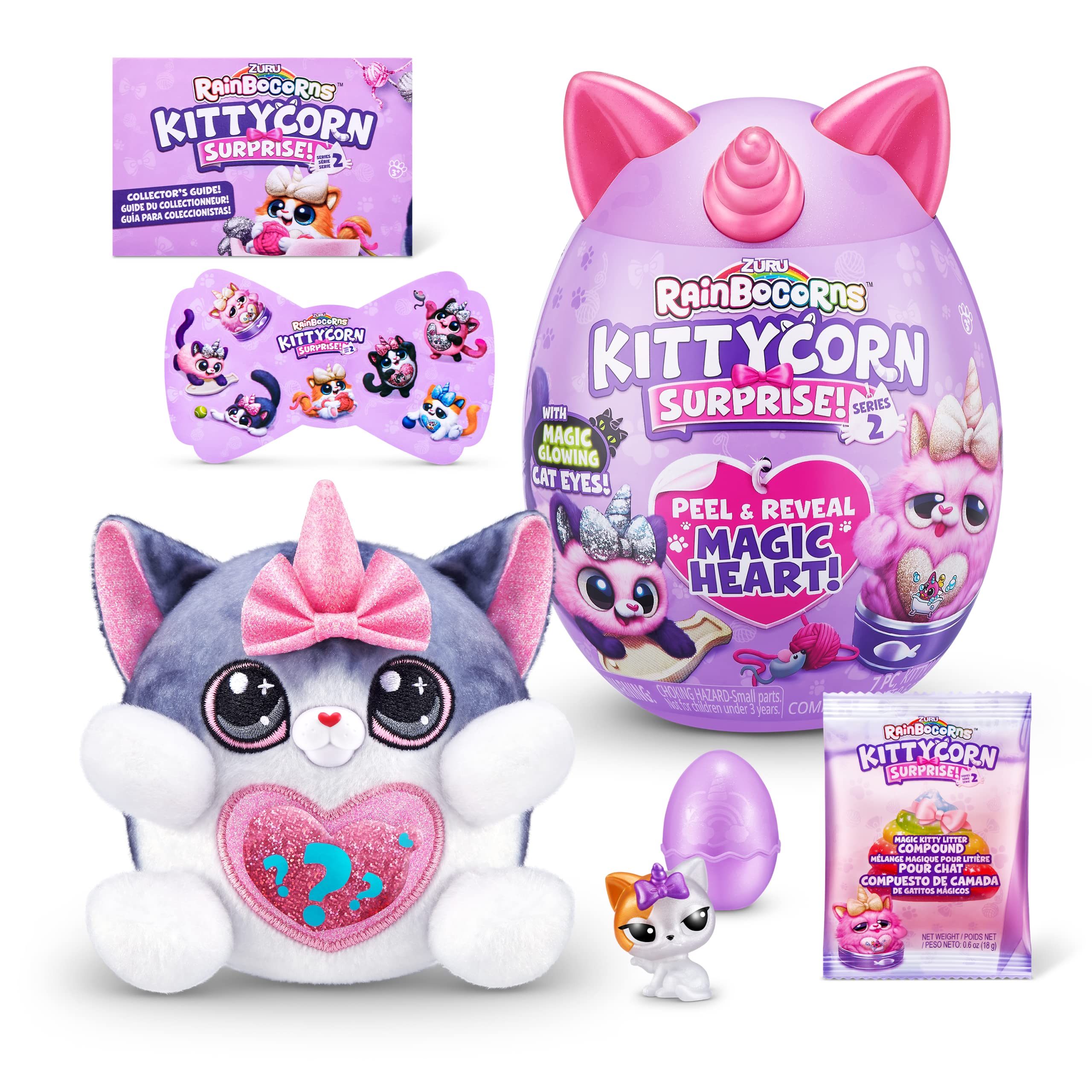 Foto 2 pulgar | Animal De Peluche Rainbocorns Kittycorn Surprise Series 2 - Venta Internacional.