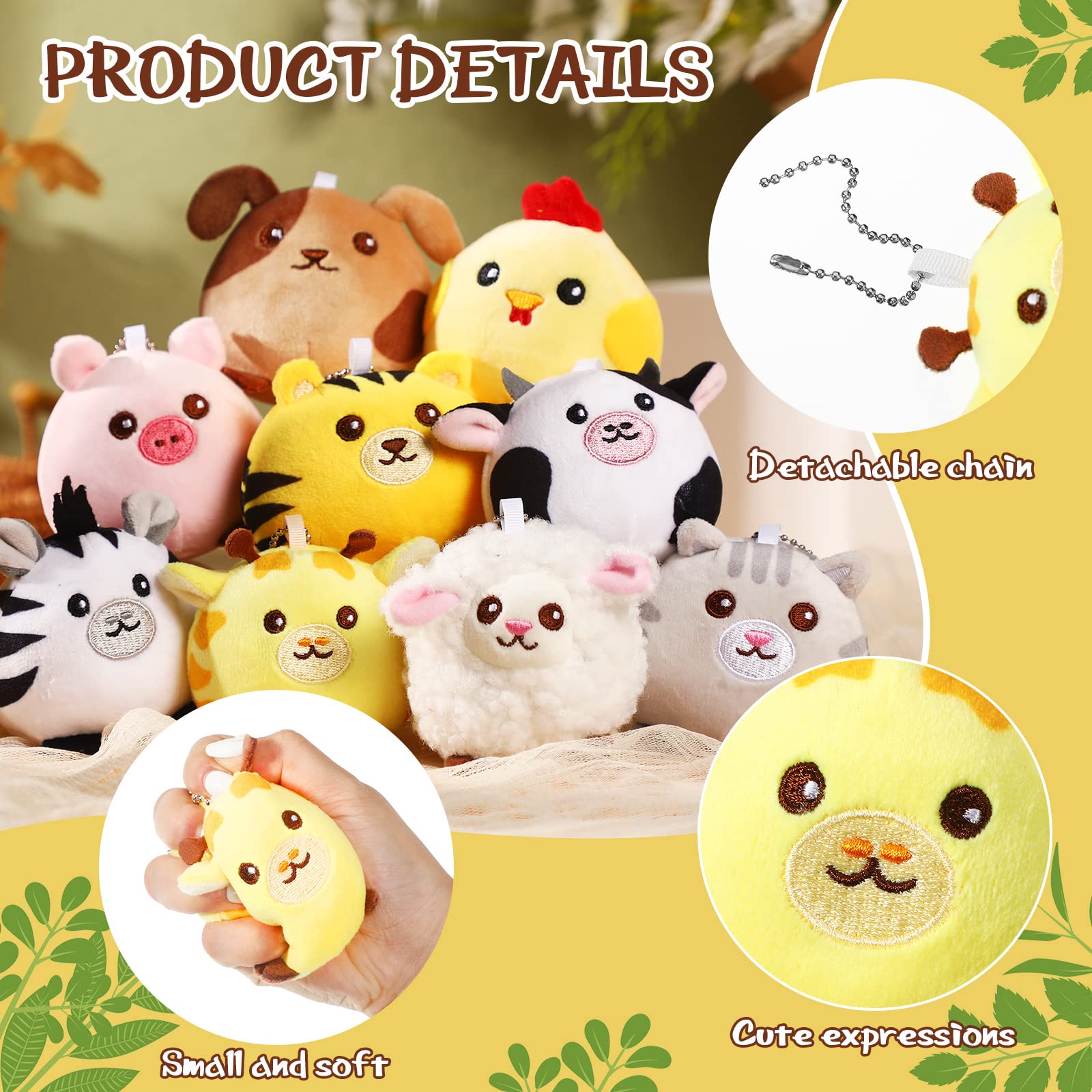Foto 3 pulgar | Peluches De Peluche Skylety Mini, 8 Cm, 9 Unidades, Para Niños - Venta Internacional.