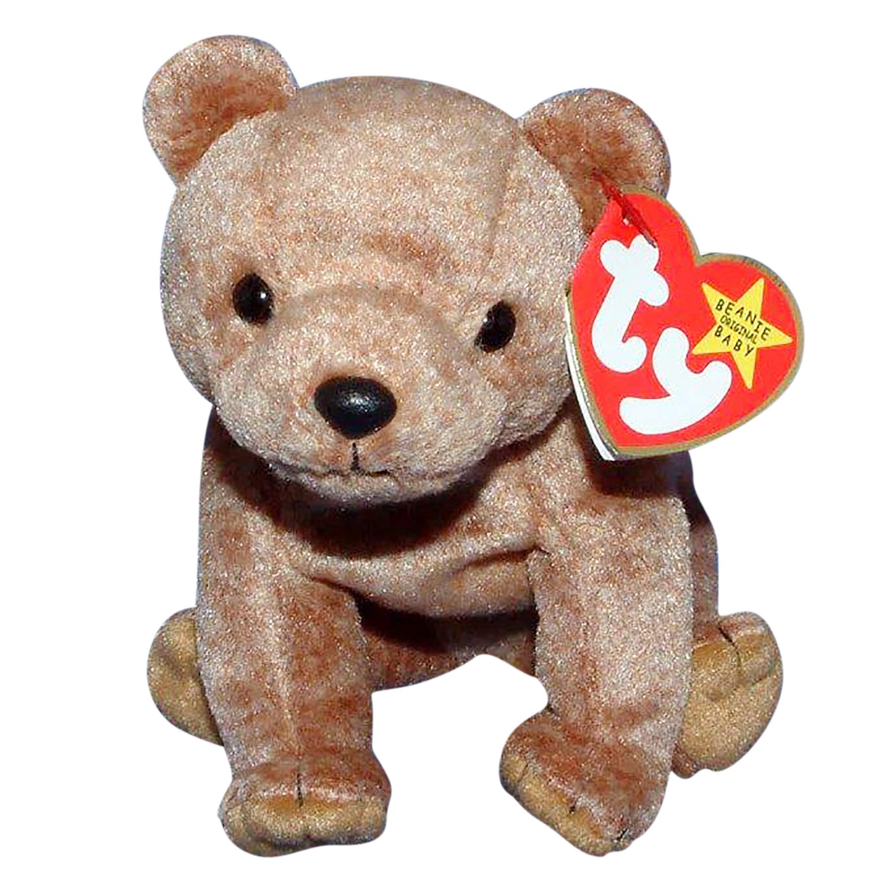 Peluche Ty Beanie Baby Pecan The Bear Perfecto Estado - Venta Internacional