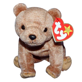 Foto 1 | Peluche Ty Beanie Baby Pecan The Bear Perfecto Estado - Venta Internacional