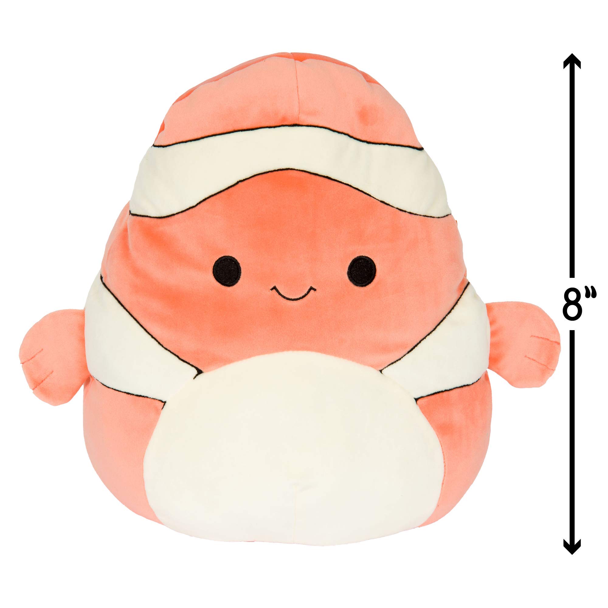 Foto 4 pulgar | Peluche Squishmallows Ricky The Clown Fish 20 Cm - Venta Internacional.