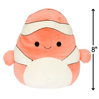 Foto 3 | Peluche Squishmallows Ricky The Clown Fish 20 Cm - Venta Internacional.